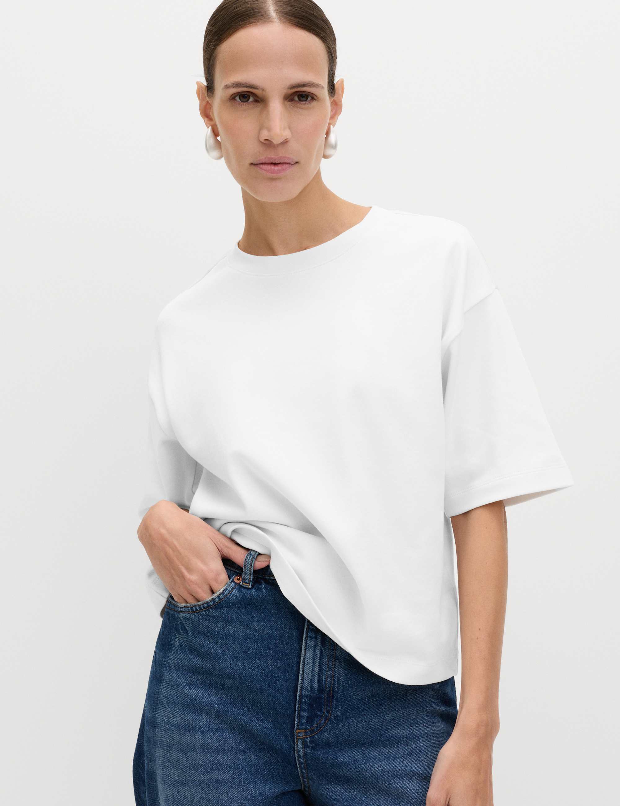 Pure Cotton Heavyweight Boxy T-Shirt