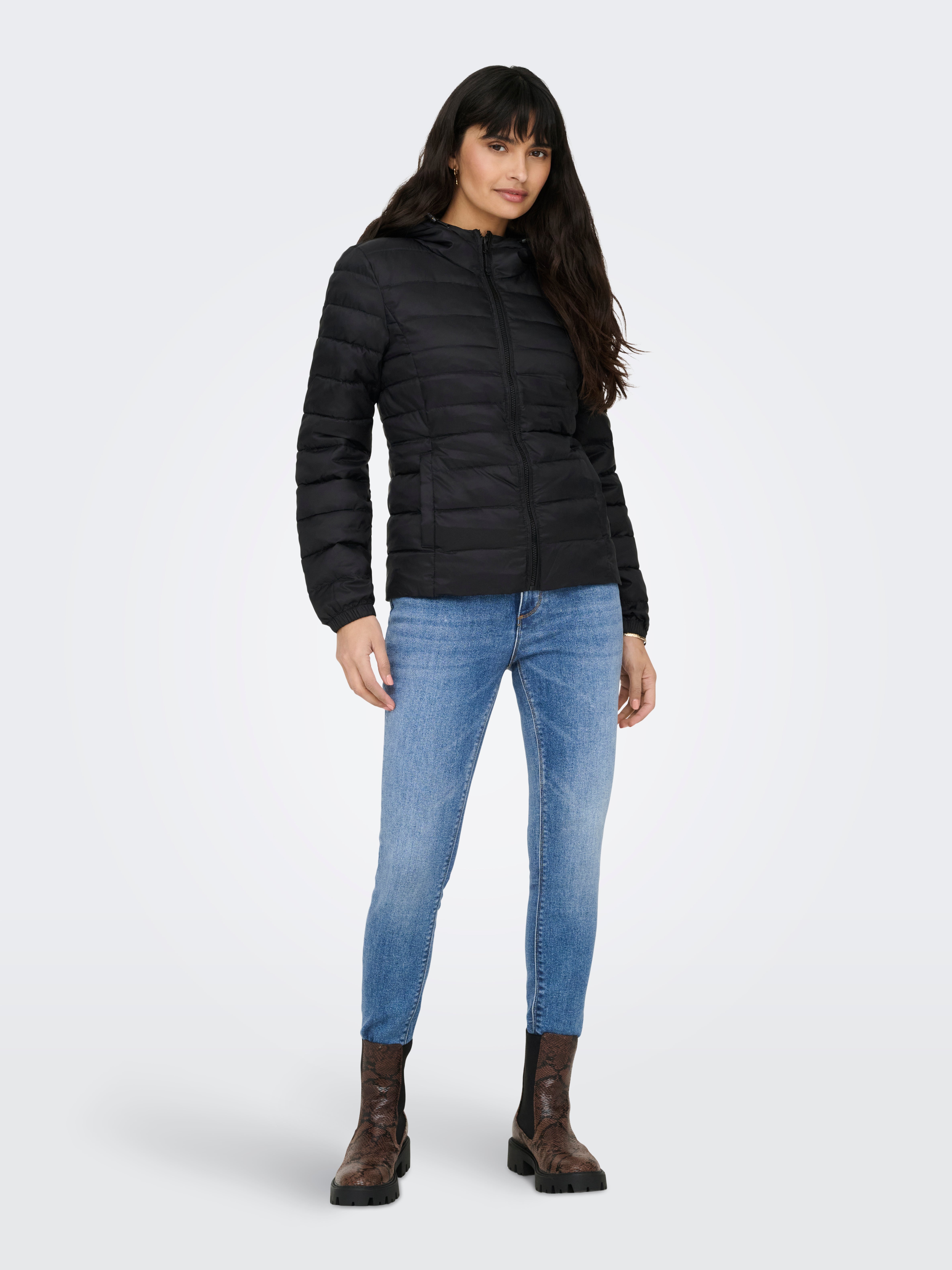 ONLTAHOE Quilted jacket Black
