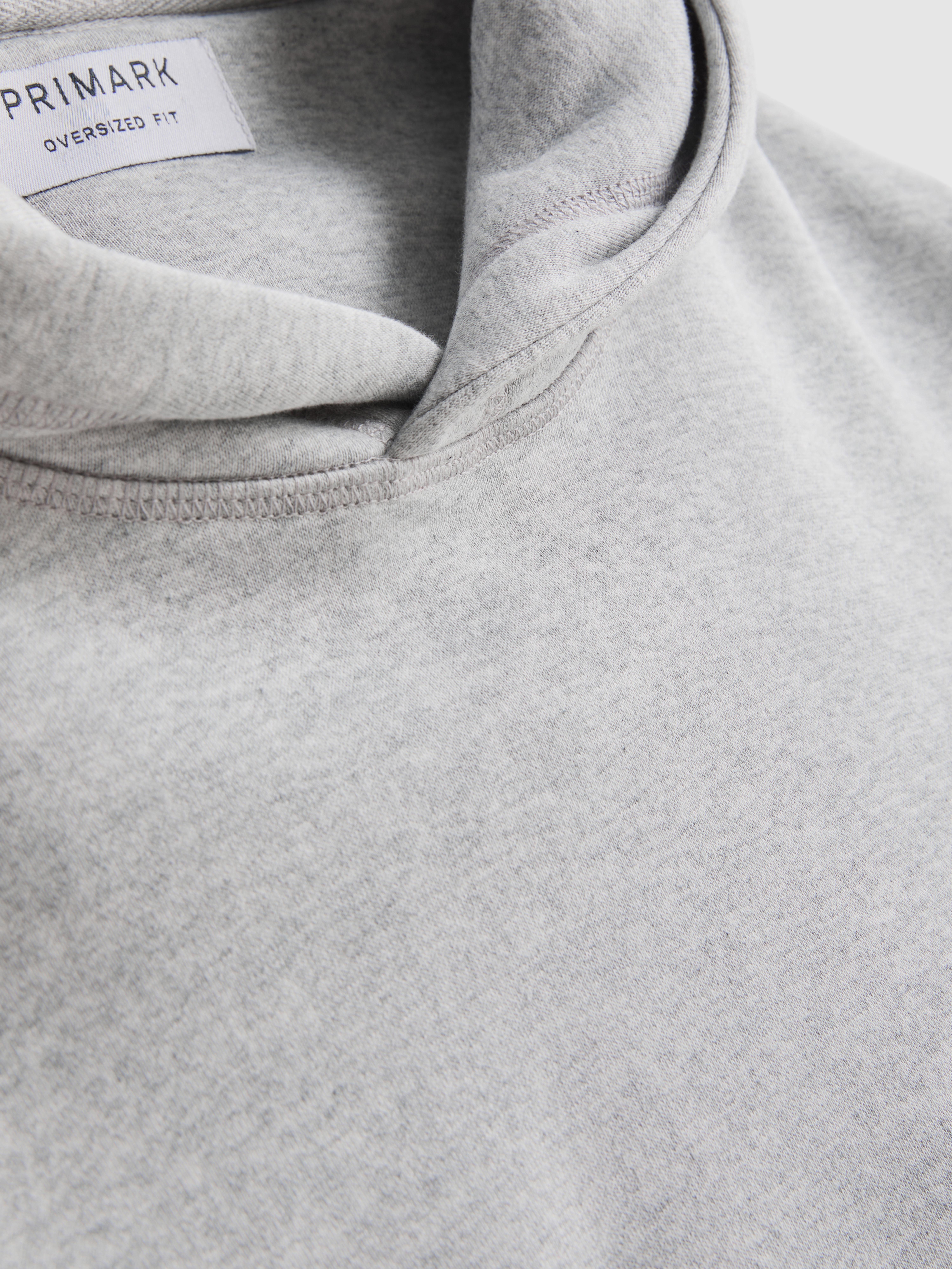 Oversized Pullover Hoodie - Gray
