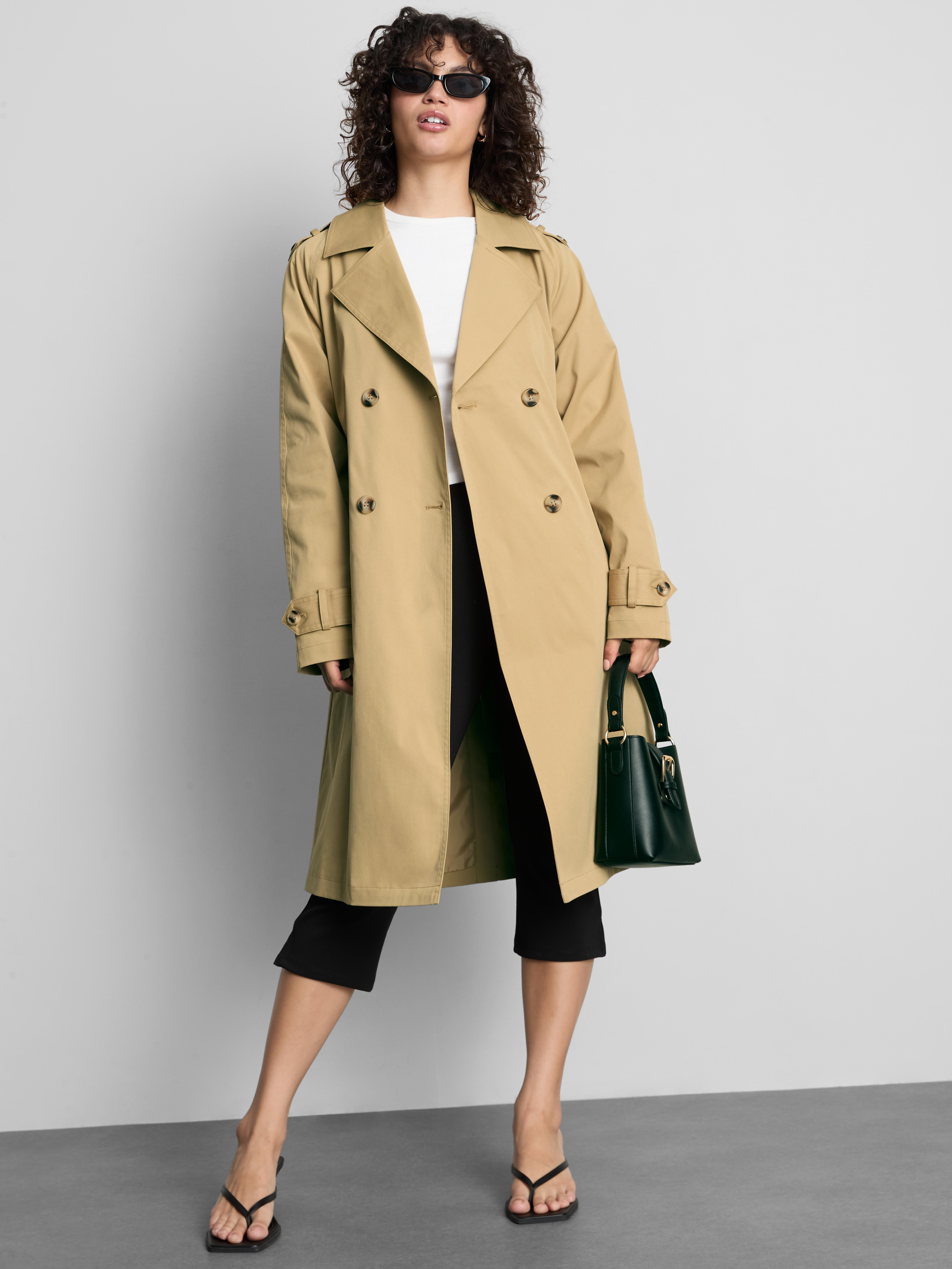 Essential Trench Coat - Taupe