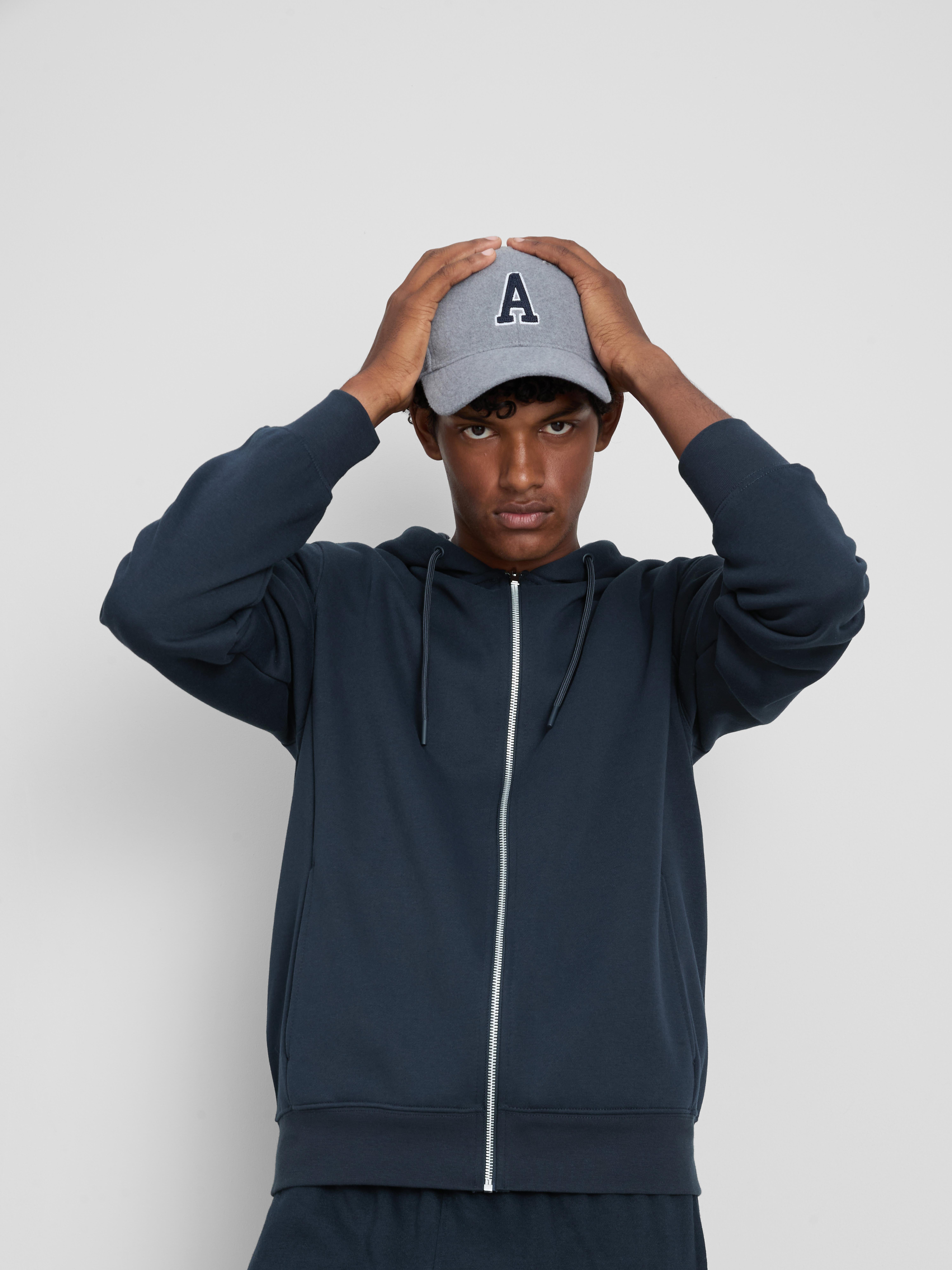 Zip Hoodie - Navy