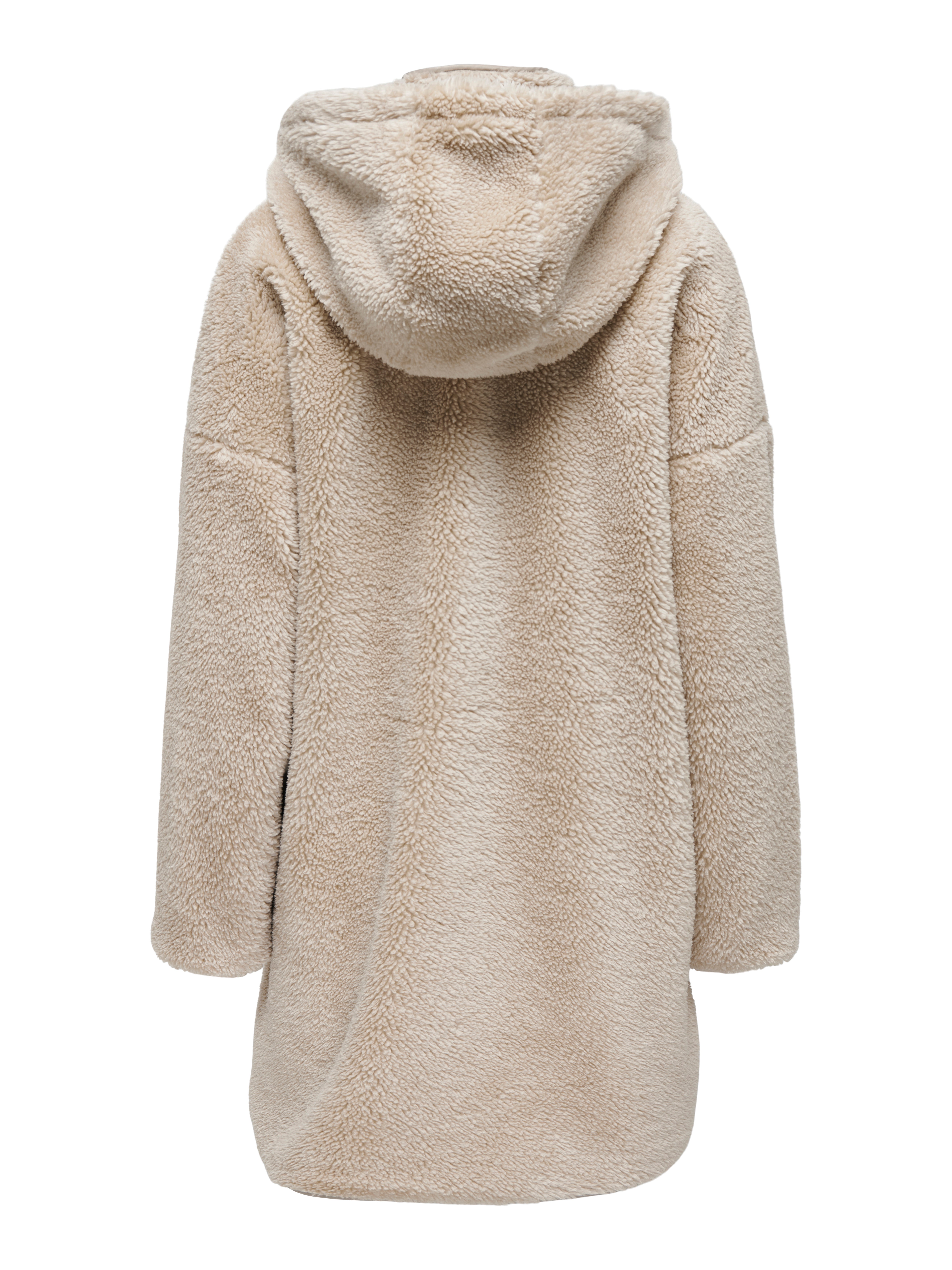 ONLSASCHA Teddy coat Cuban Sand