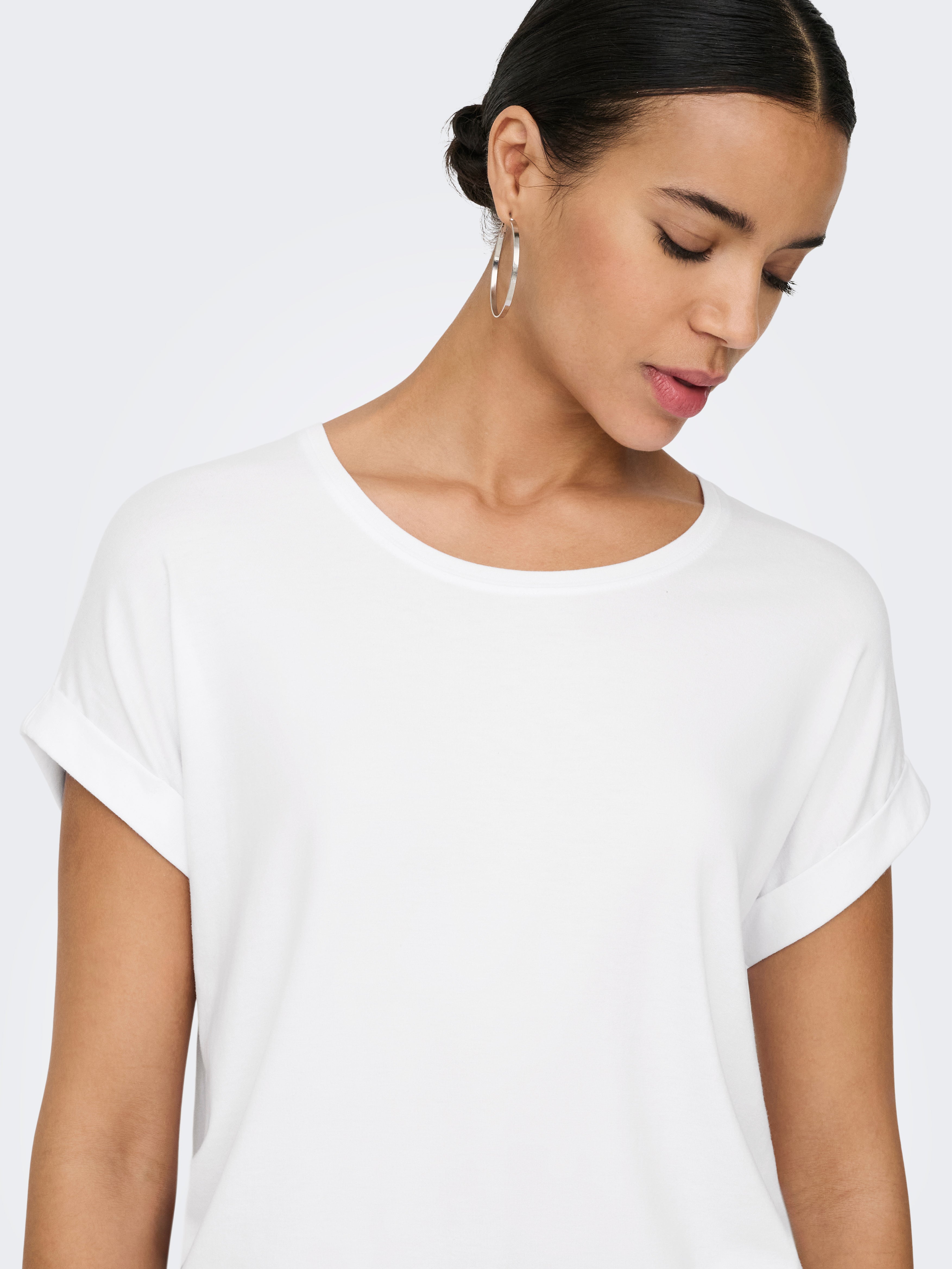 ONLMOSTER Top White