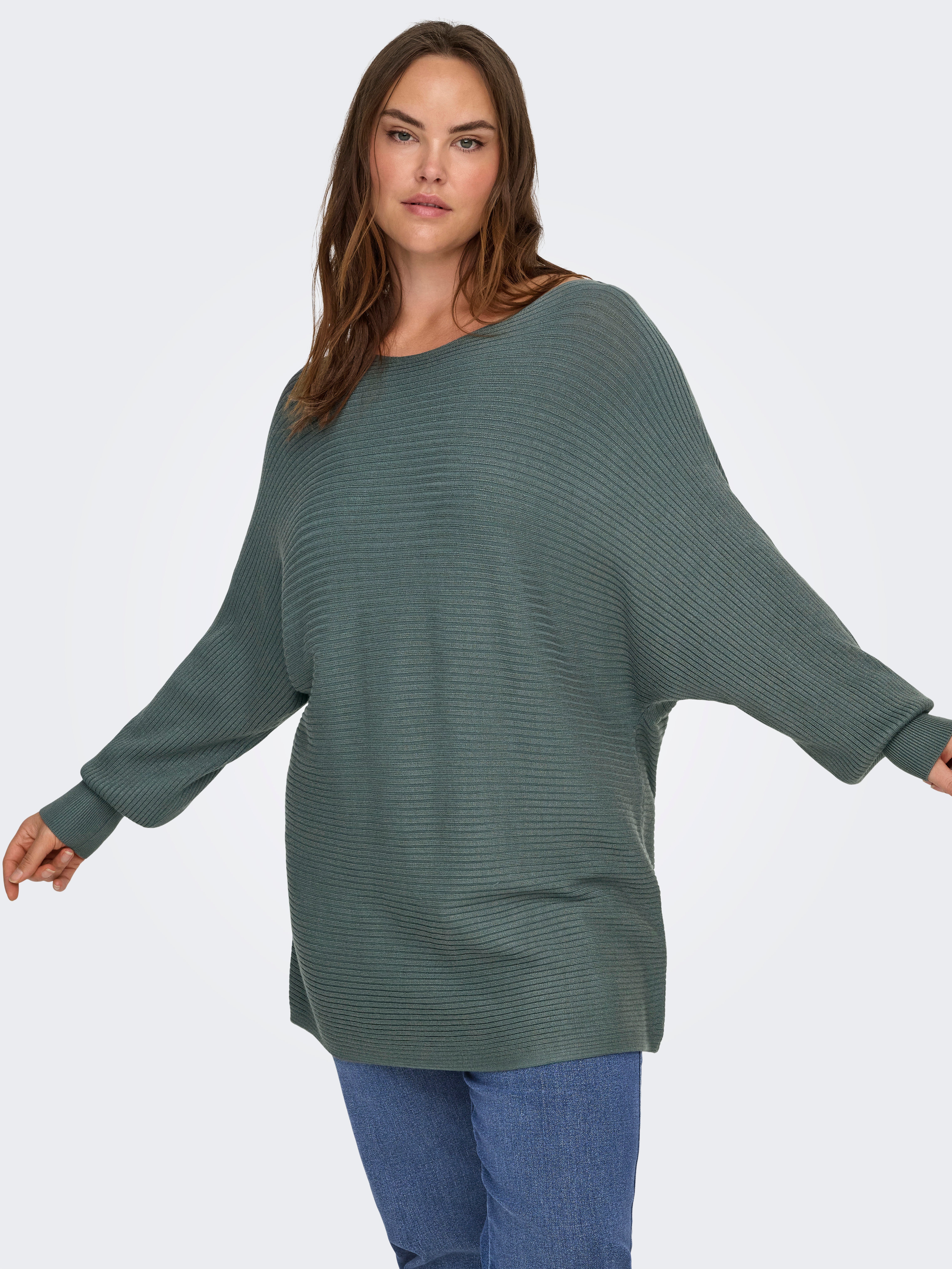 CARNEW Knitted pullover Balsam Green