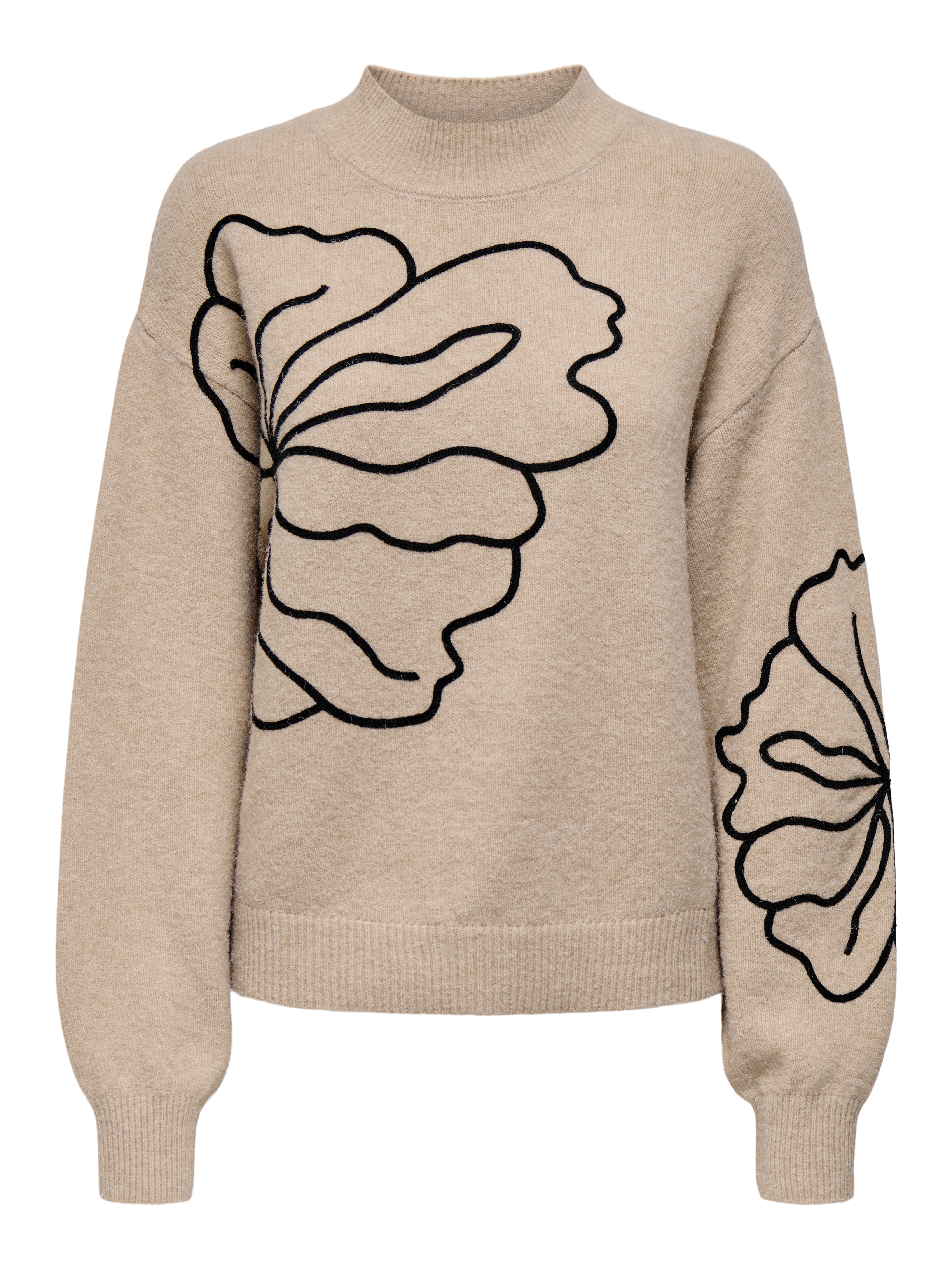 JDYJELLA Knitted pullover Cement