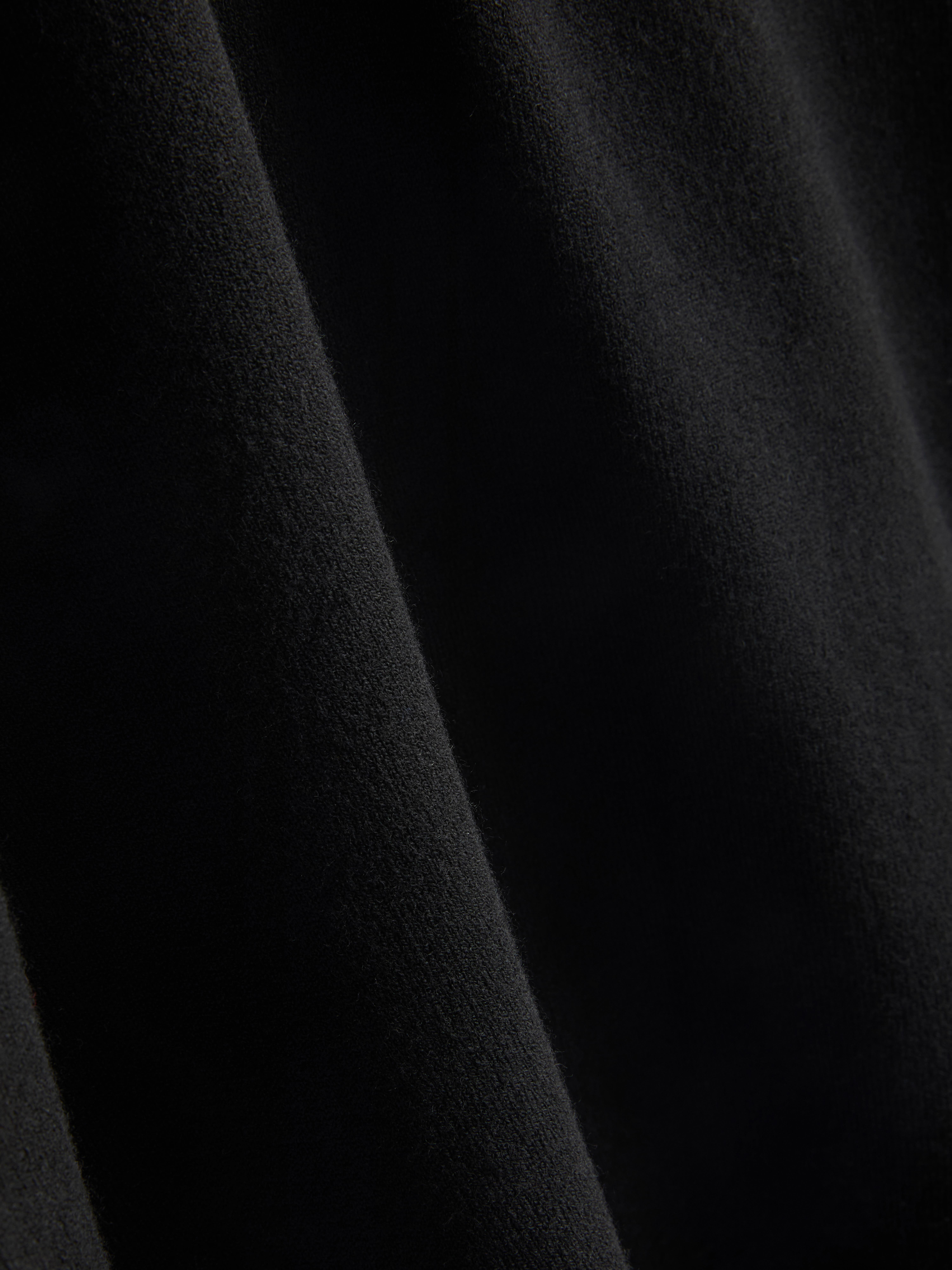 Crew Neck Sweater - Black