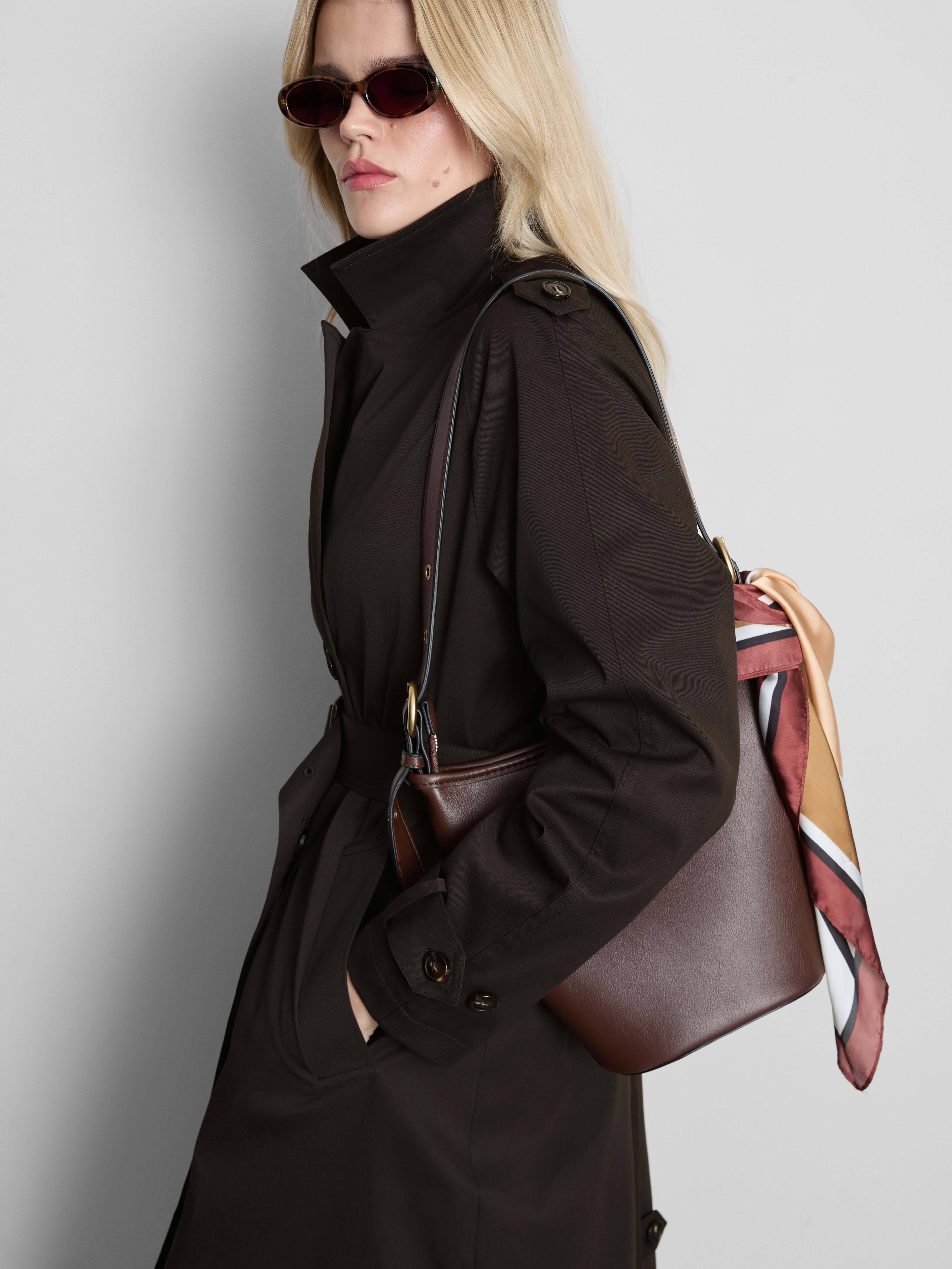 Essential Trench Coat - Chocolate