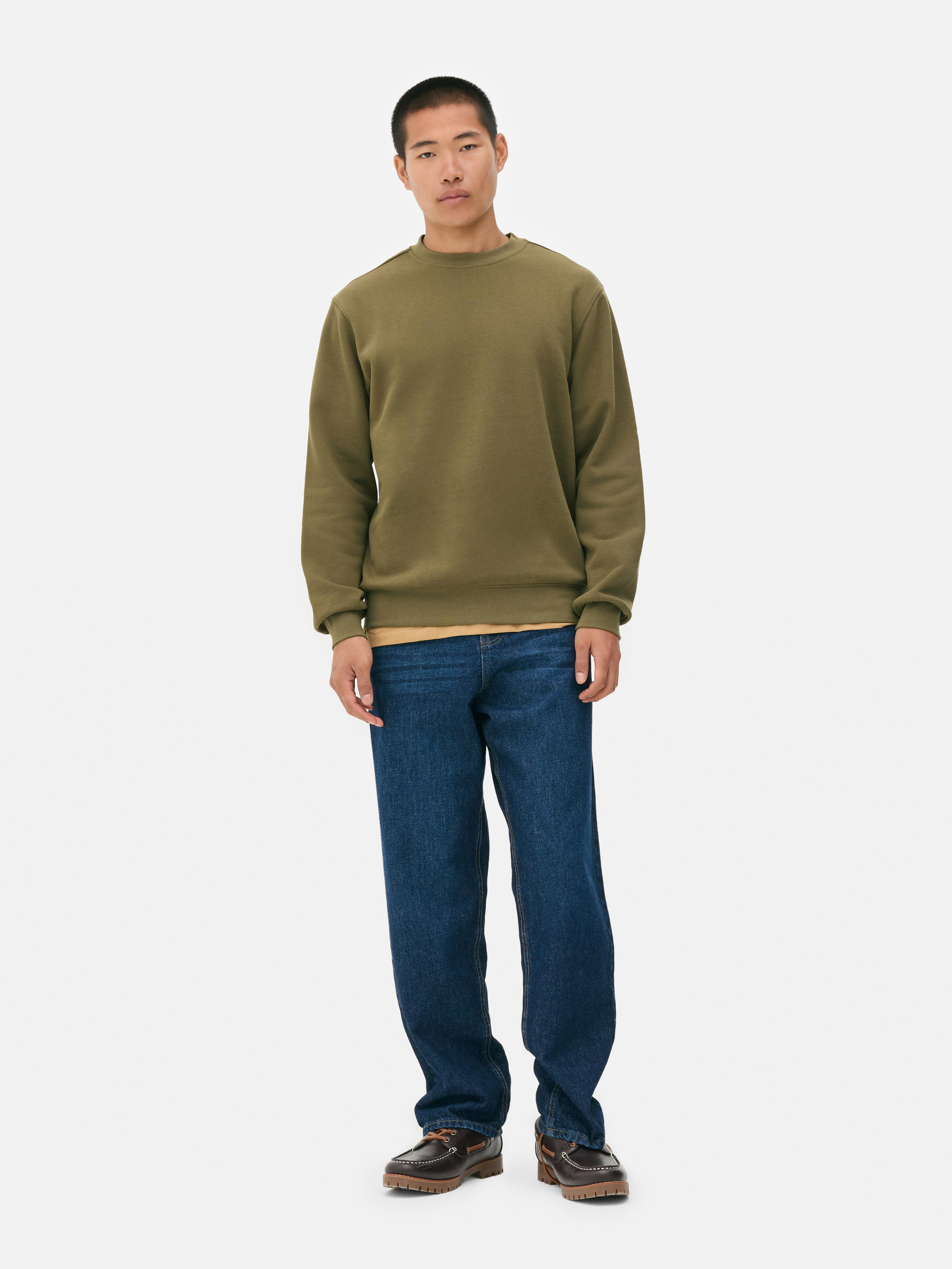 Essential Crew Sweatshirt - Olive