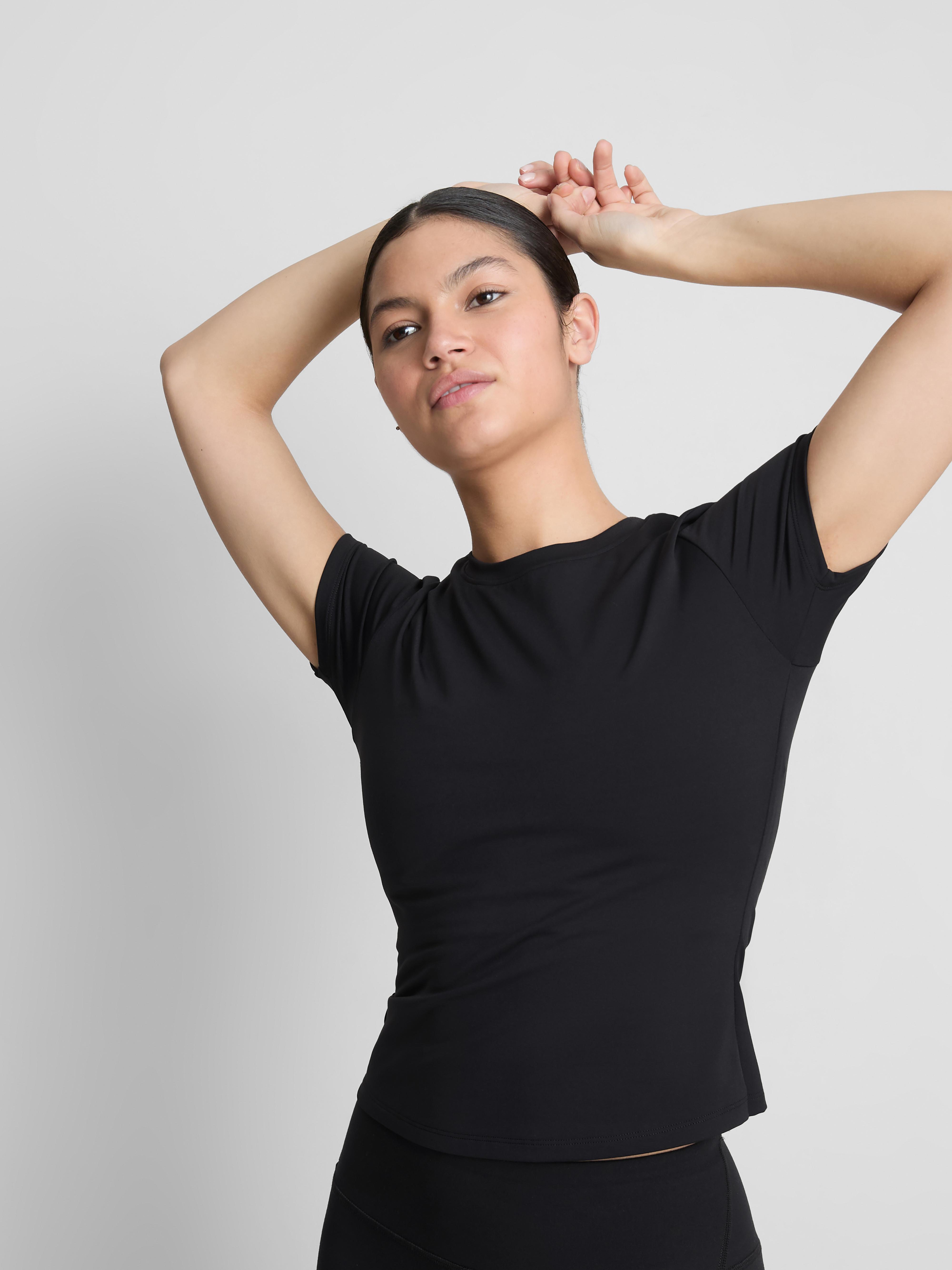 Buttery Soft Fitted Tee - Black