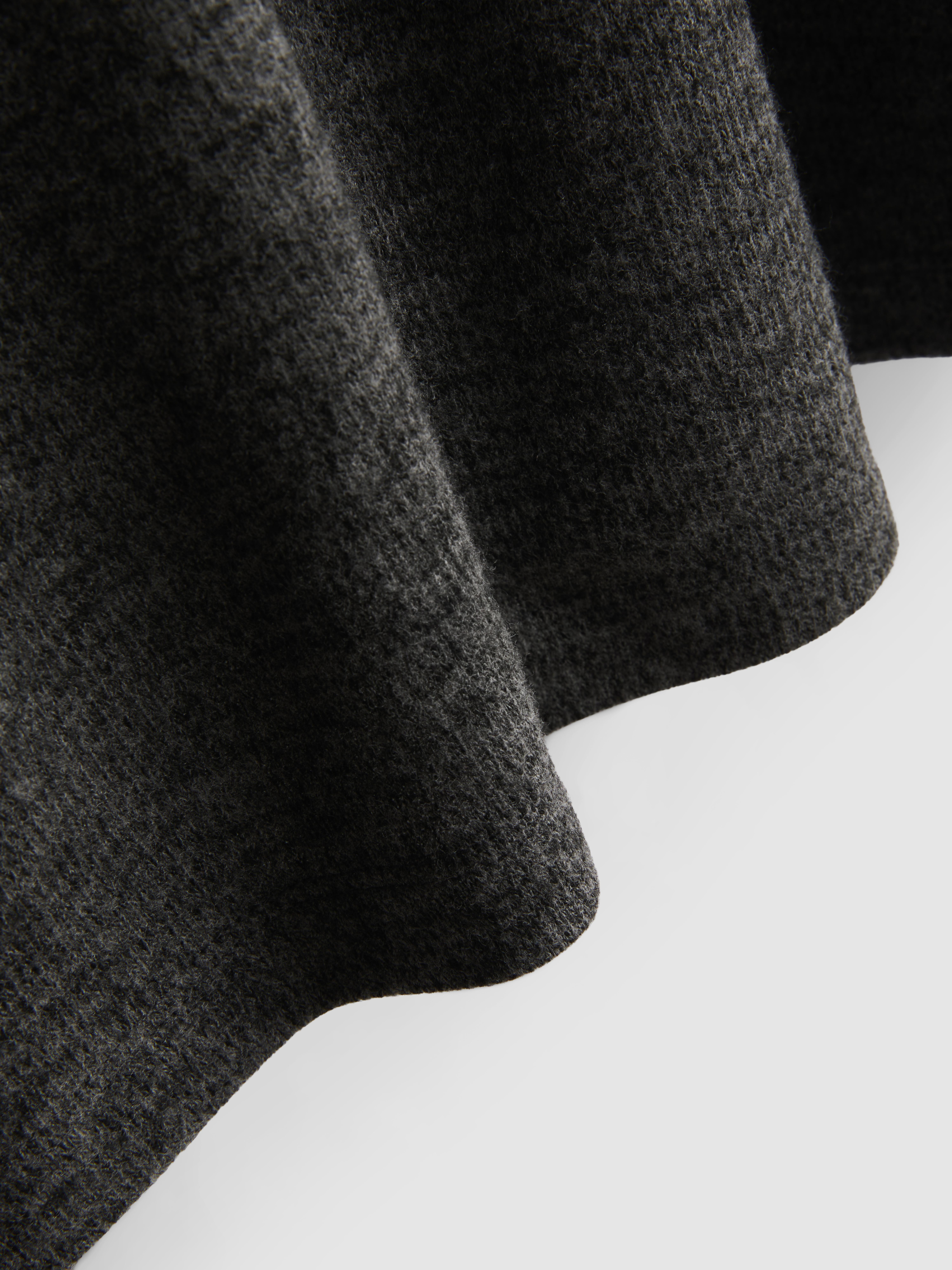 Cozy Oversized Tee - Charcoal Heather
