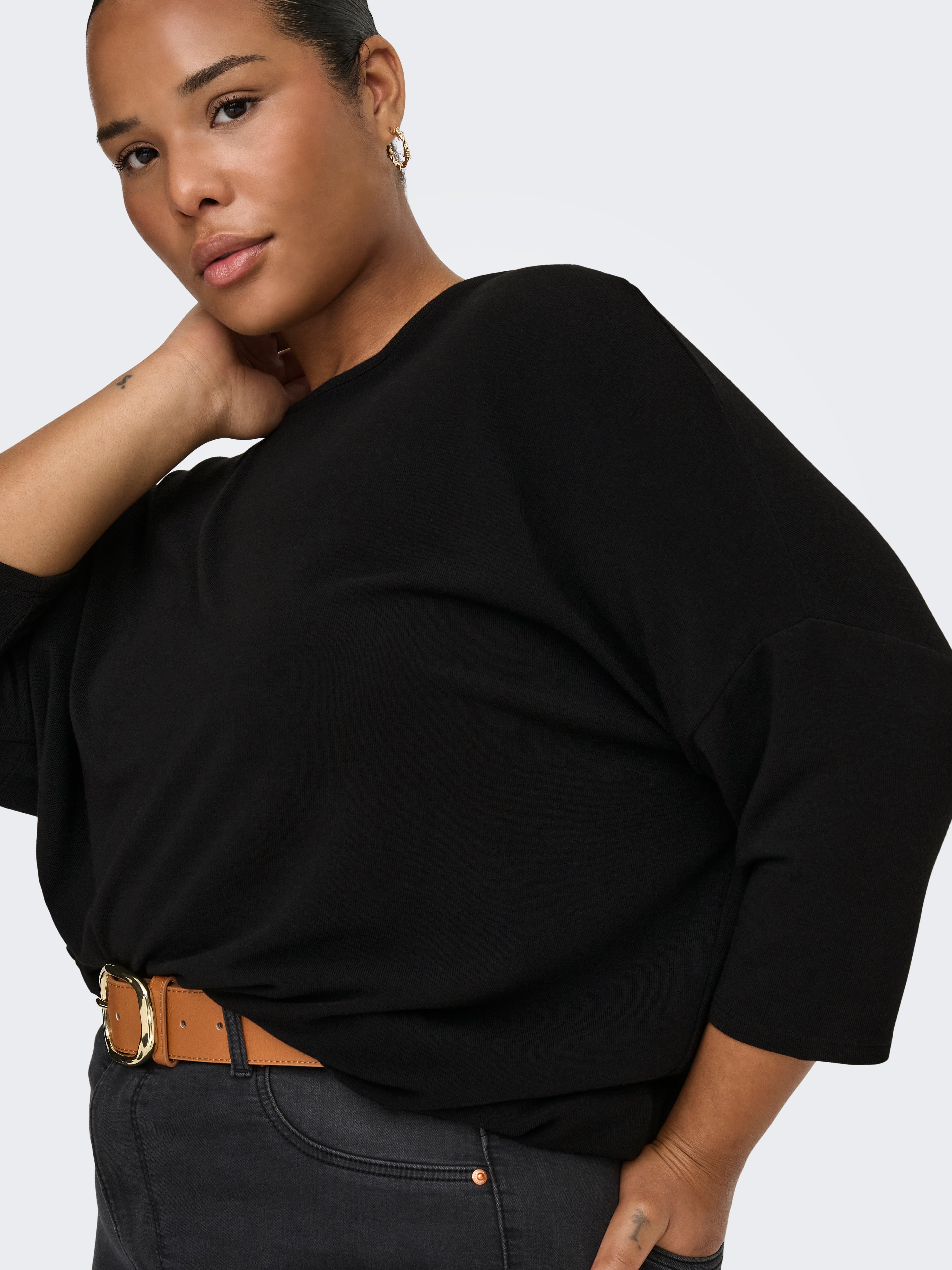 CARLAMOUR Top Black