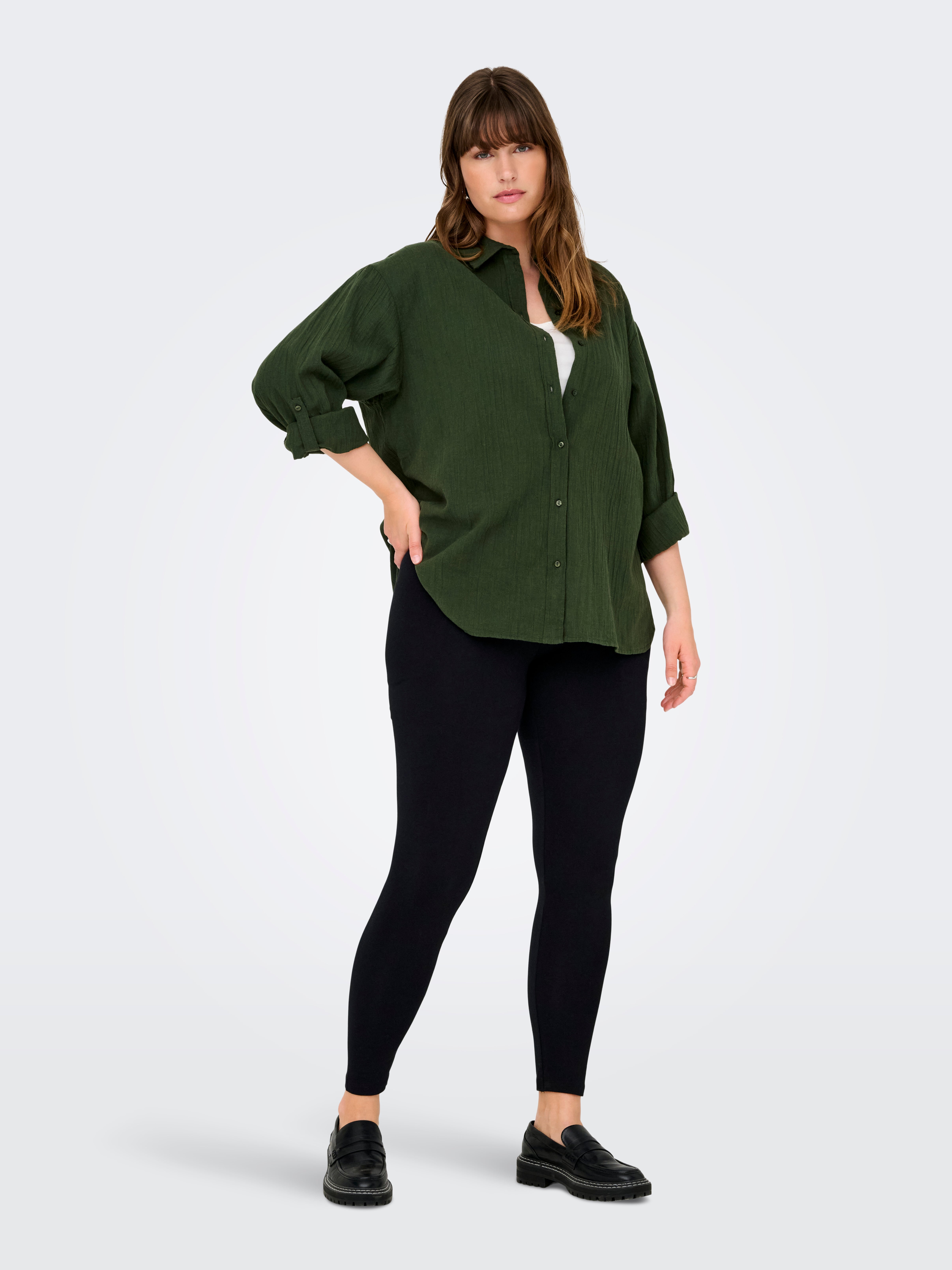 CARTIME Slim Fit Leggings Black