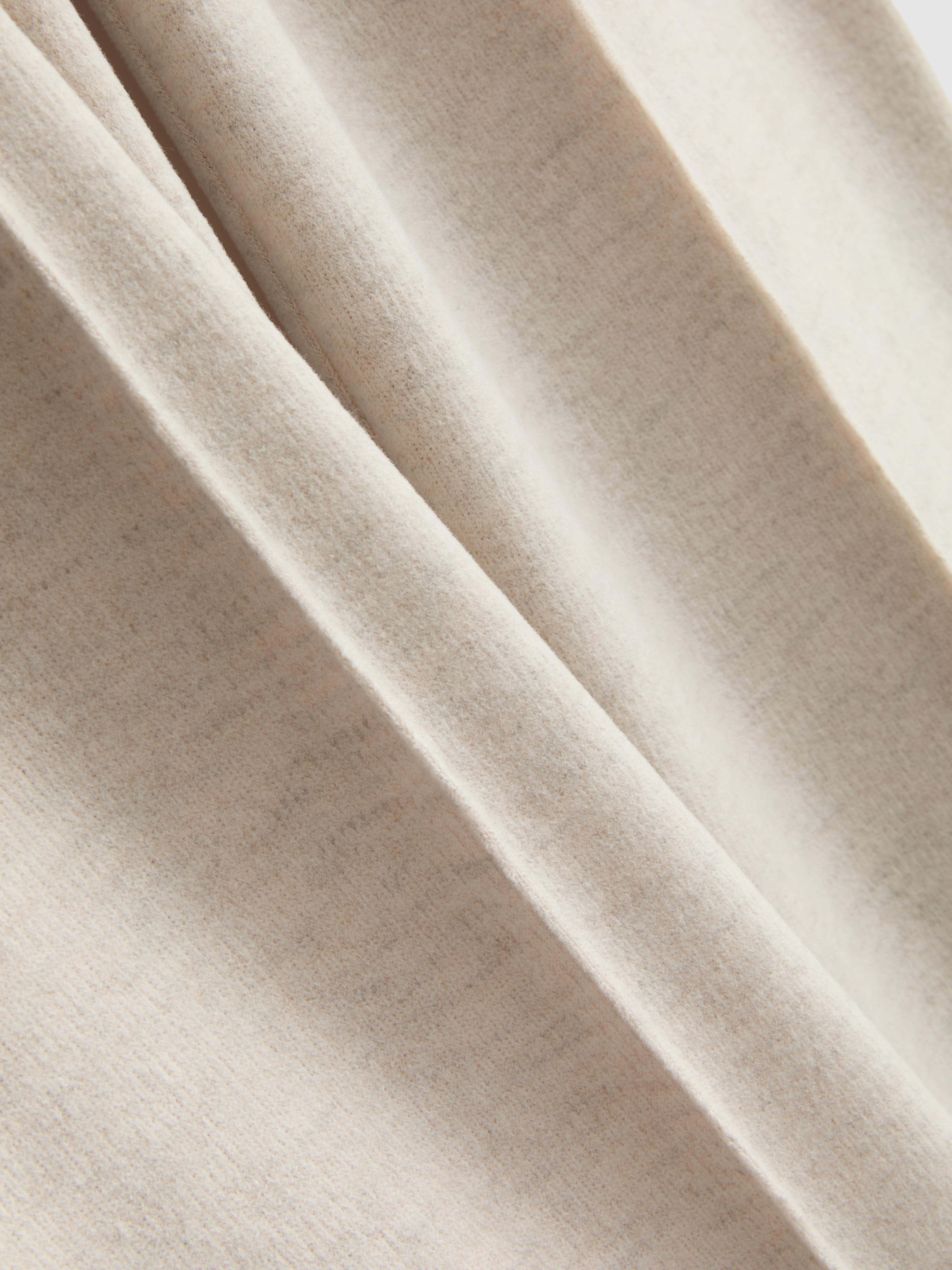 Cozy Wide Leg Sweatpants - Oatmeal