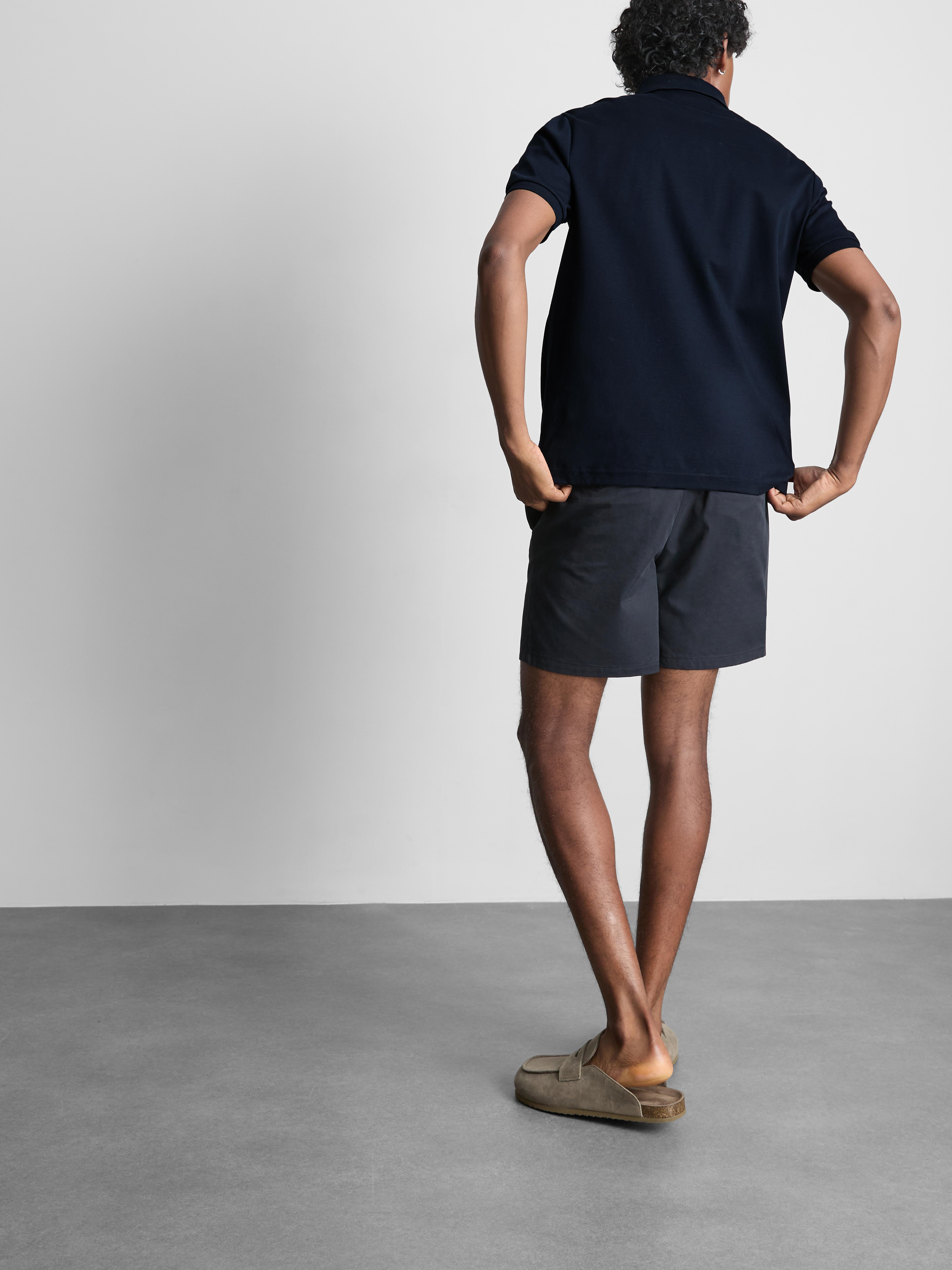 The Edit Smart Polo Shirt - Navy