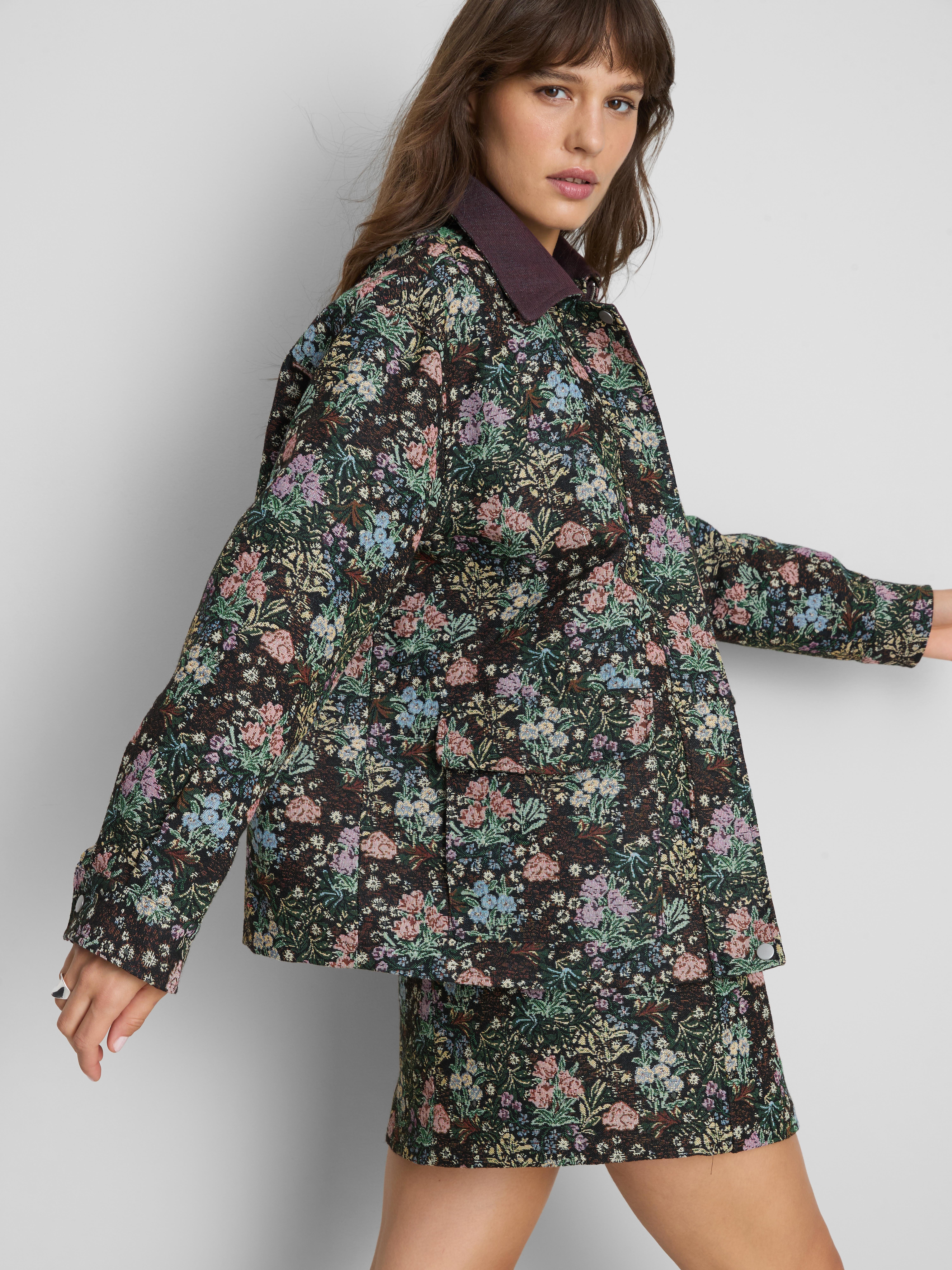 Paula Echevarría Jacquard Barn Jacket - Multi