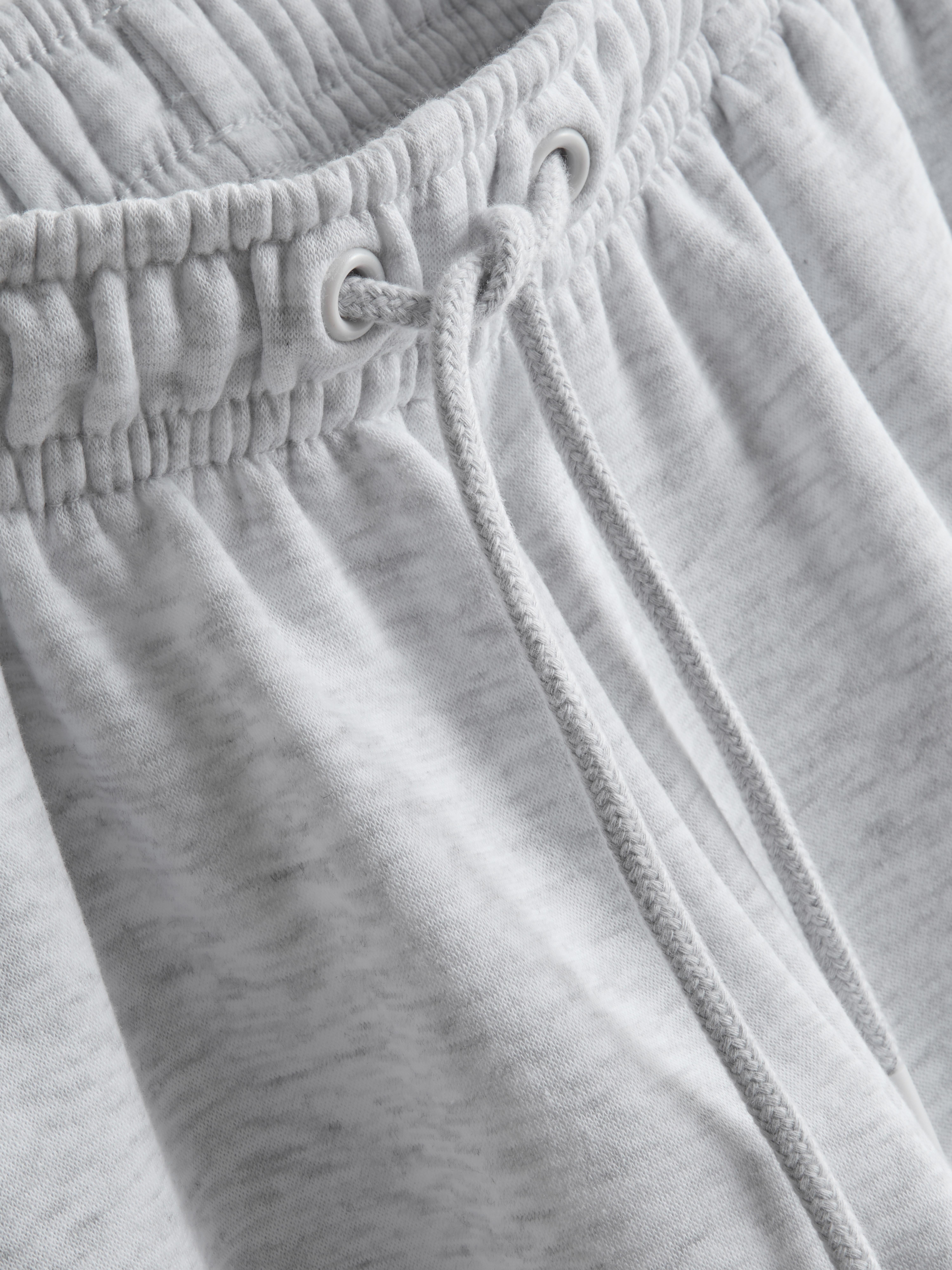 Straight-Leg Joggers - Gray Heather