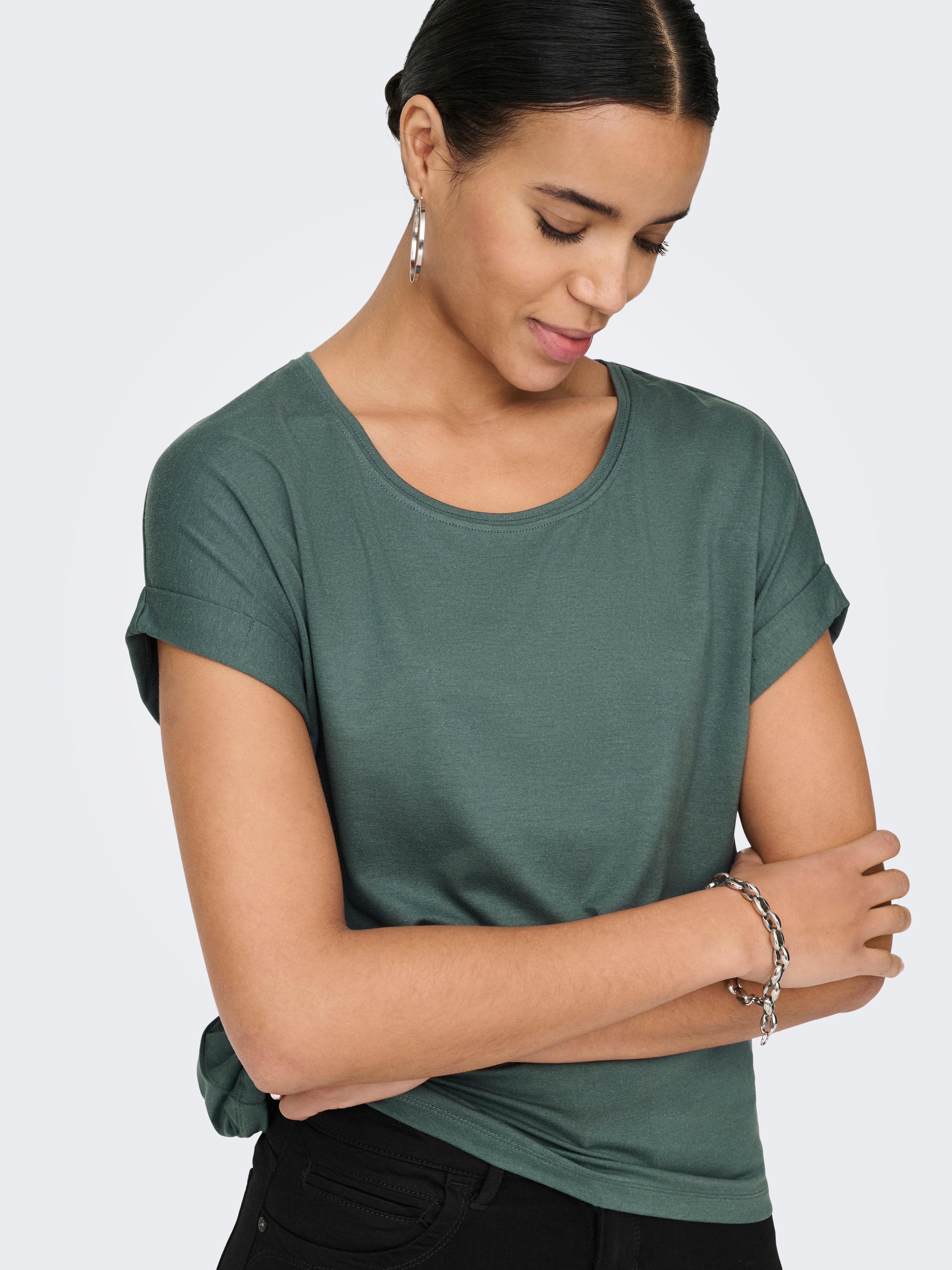ONLMOSTER Top Balsam Green