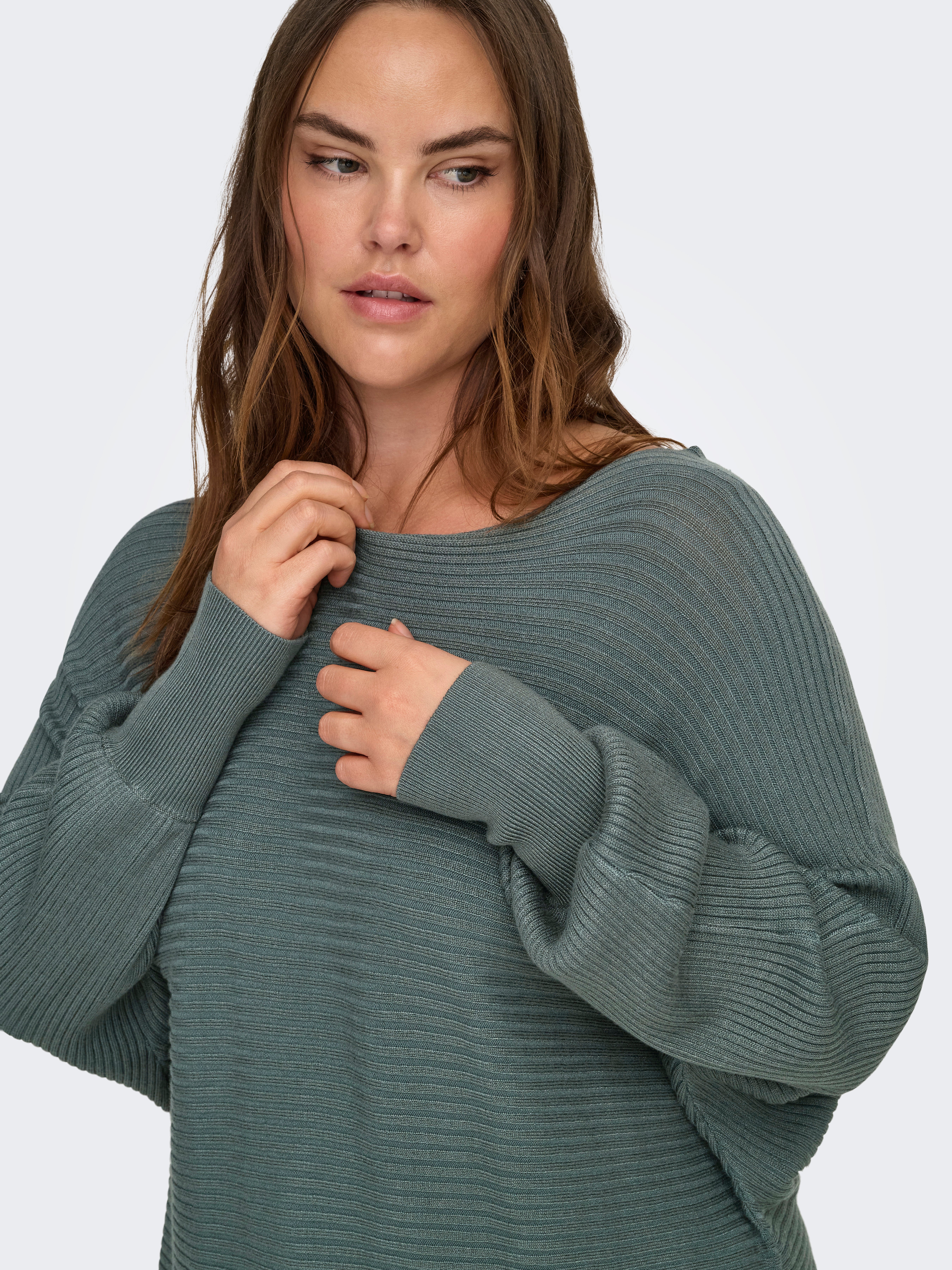 CARNEW Knitted pullover Balsam Green