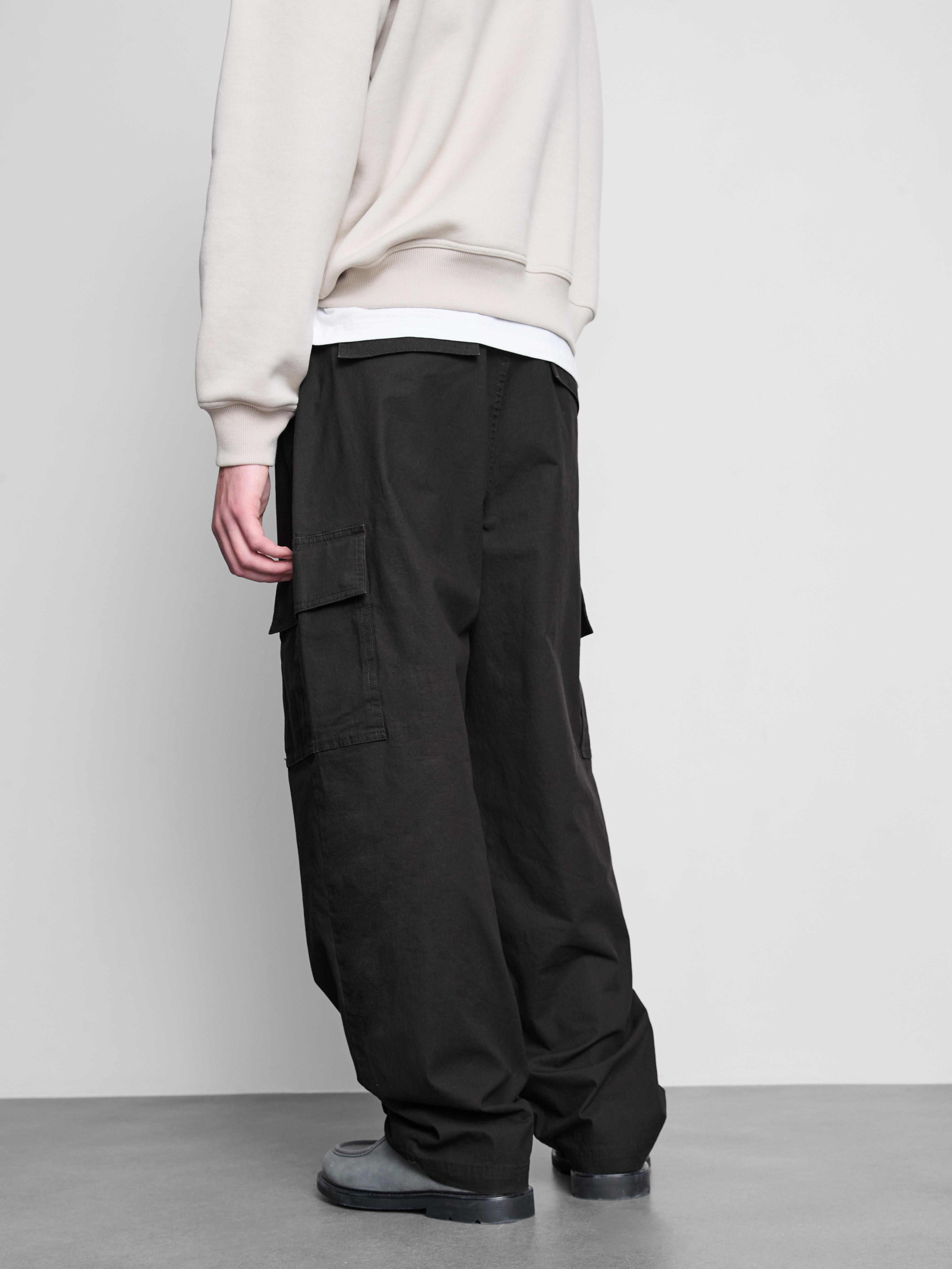 Utility Cargo Pants - Black