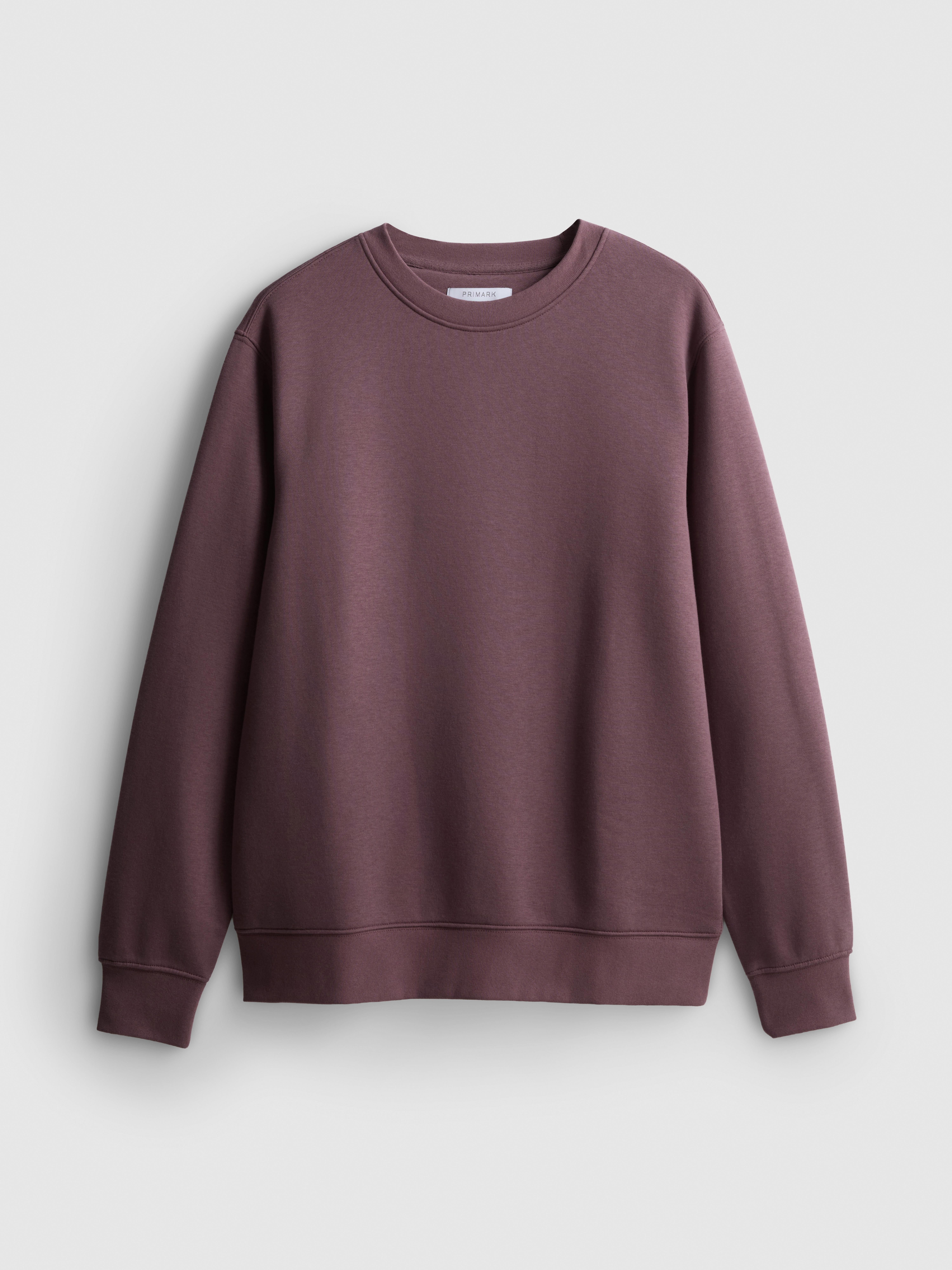 Regular Fit Sweatshirt - Plum