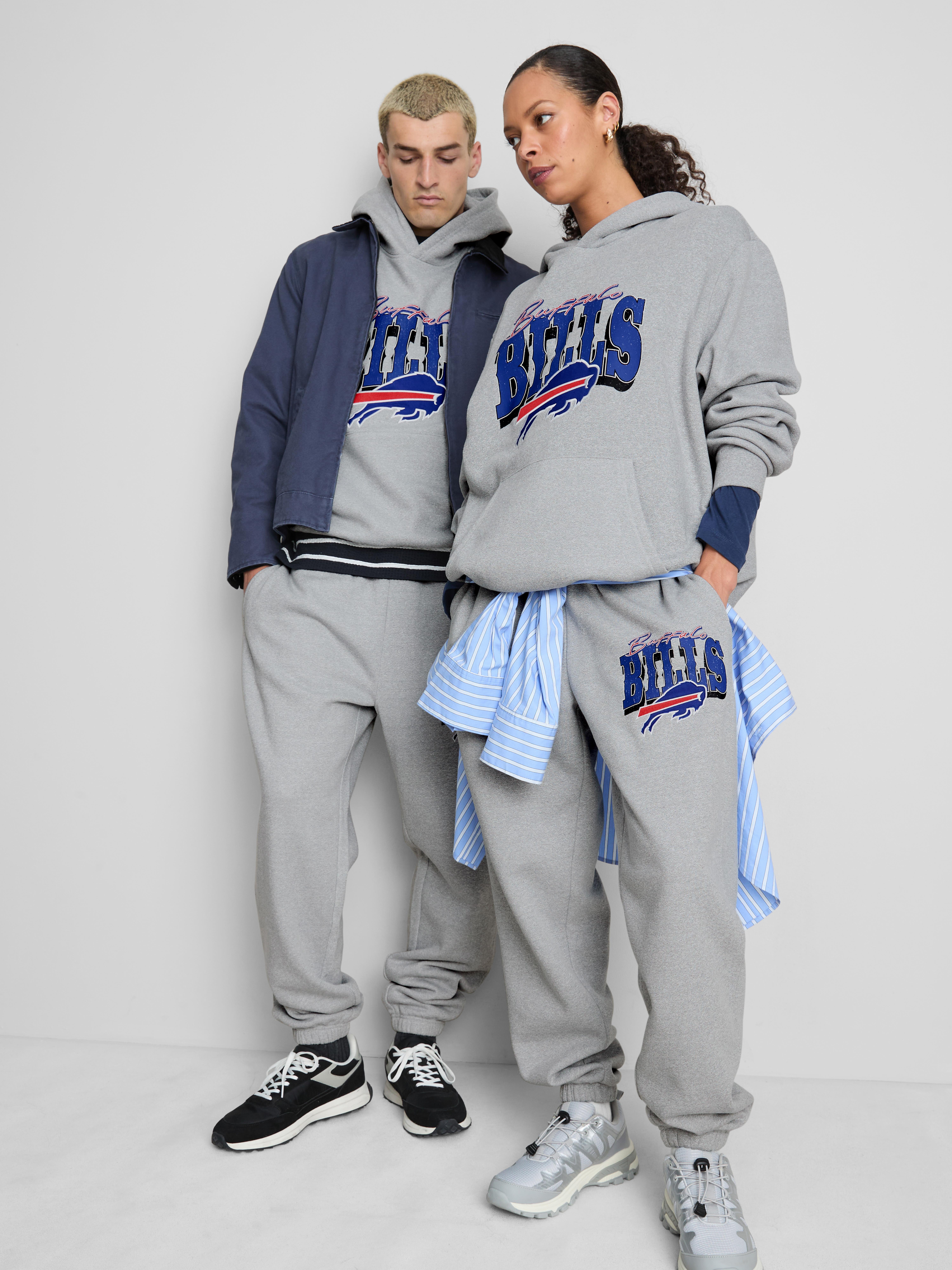NFL Buffalo Bills Graphic Hoodie - Gray