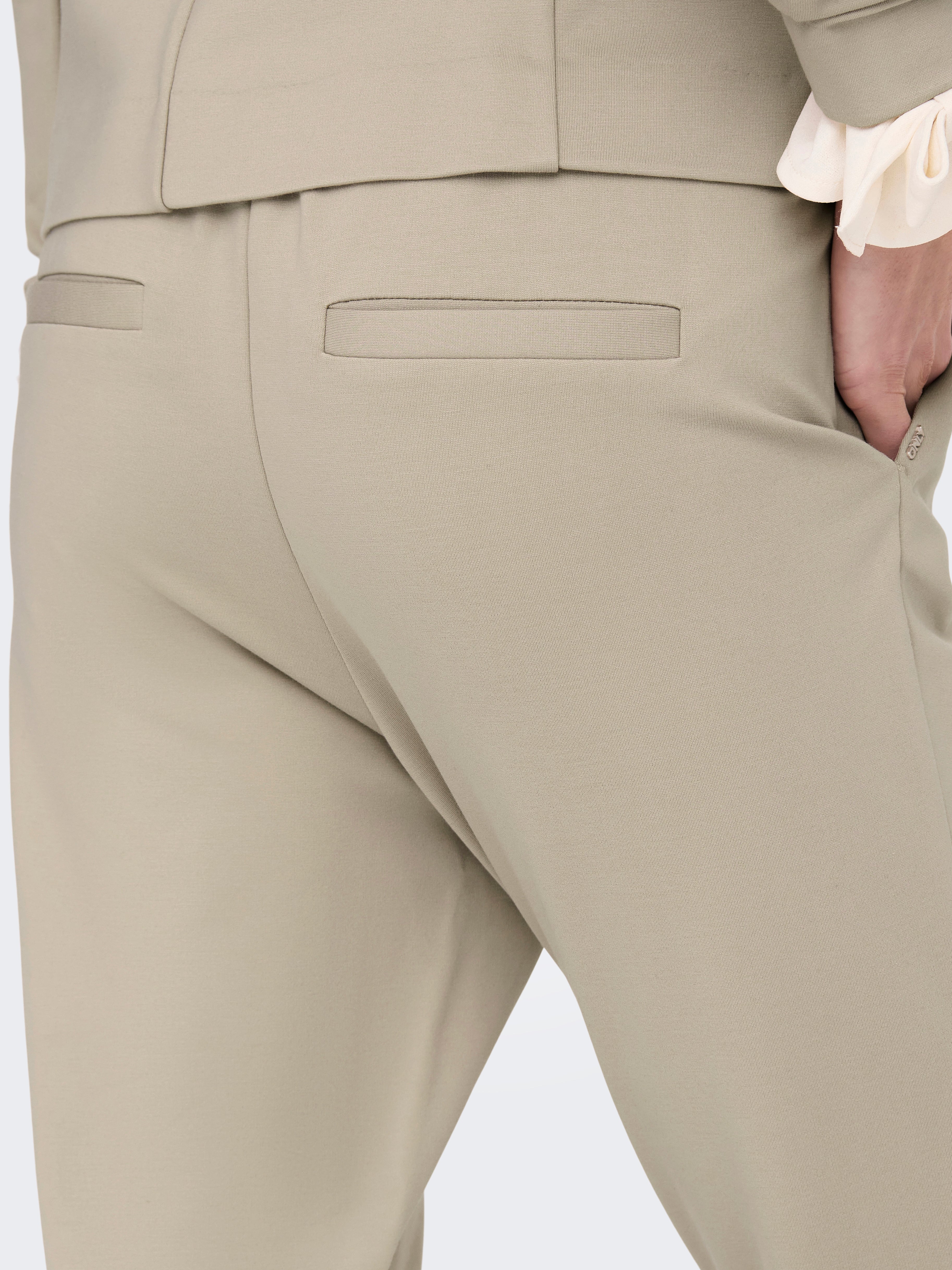 ONLPOPTRASH Regular Fit Trousers Pure Cashmere