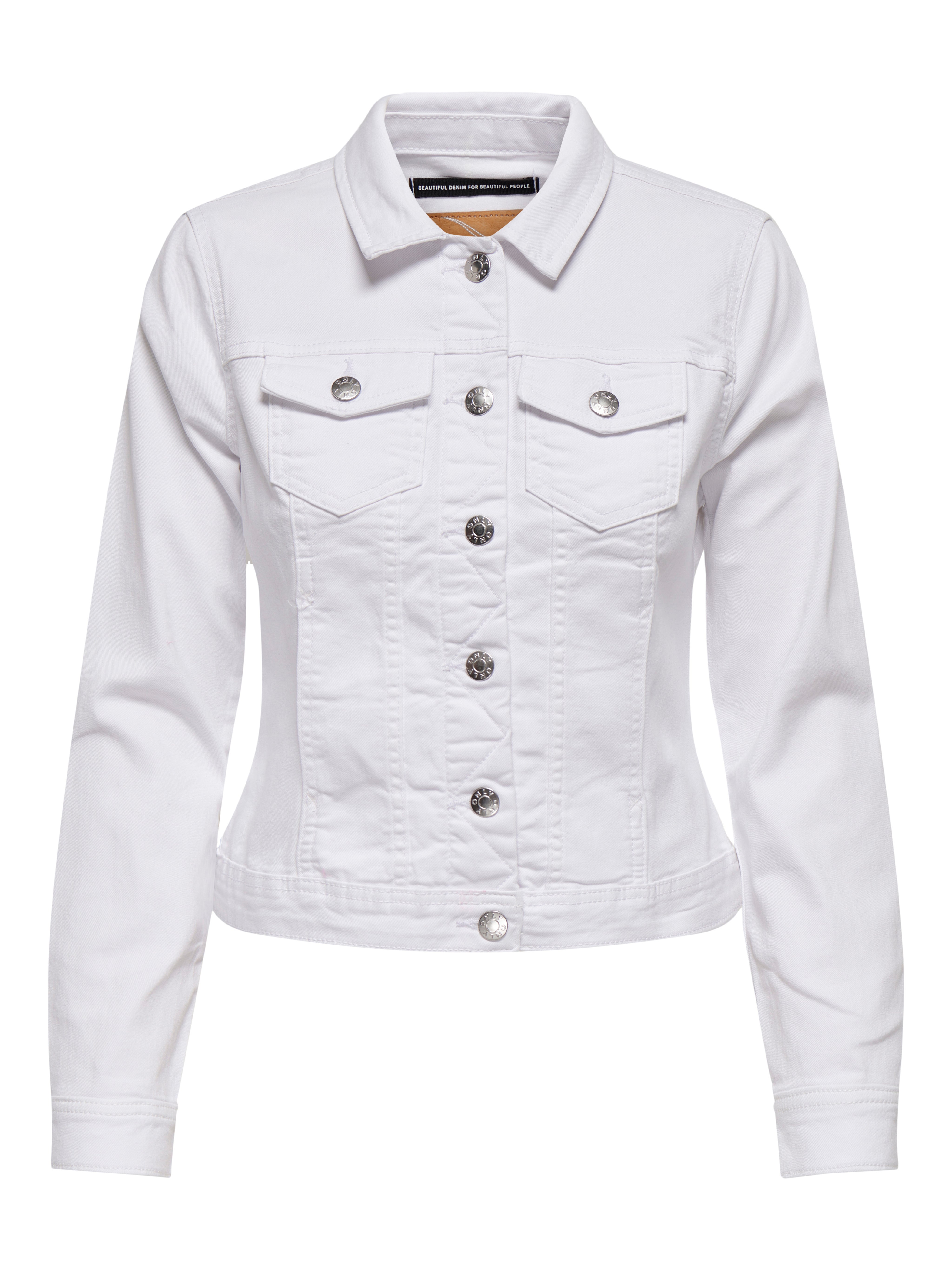 ONLWONDER Denim jacket White