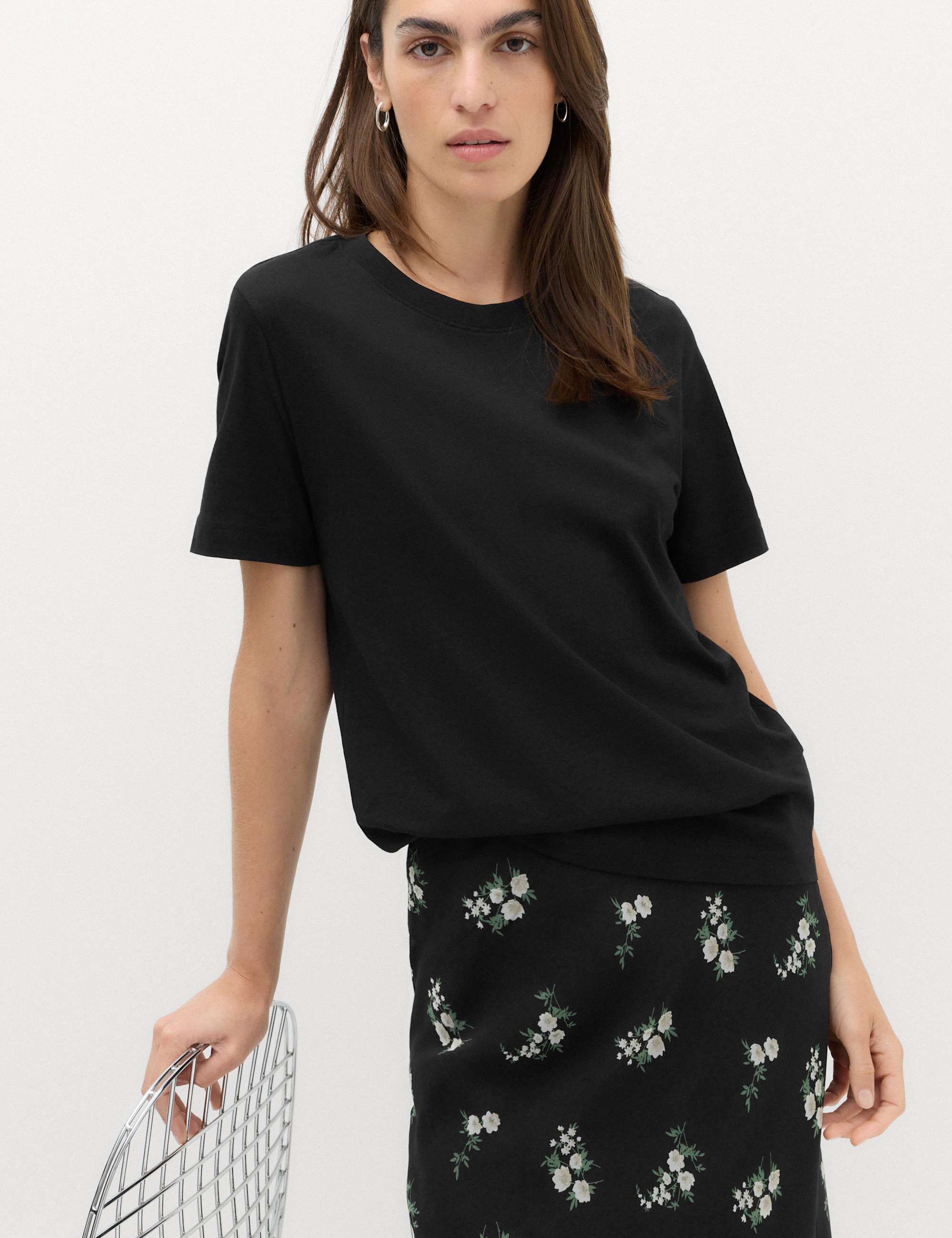 Pure Cotton Everyday Crew Neck T-Shirt