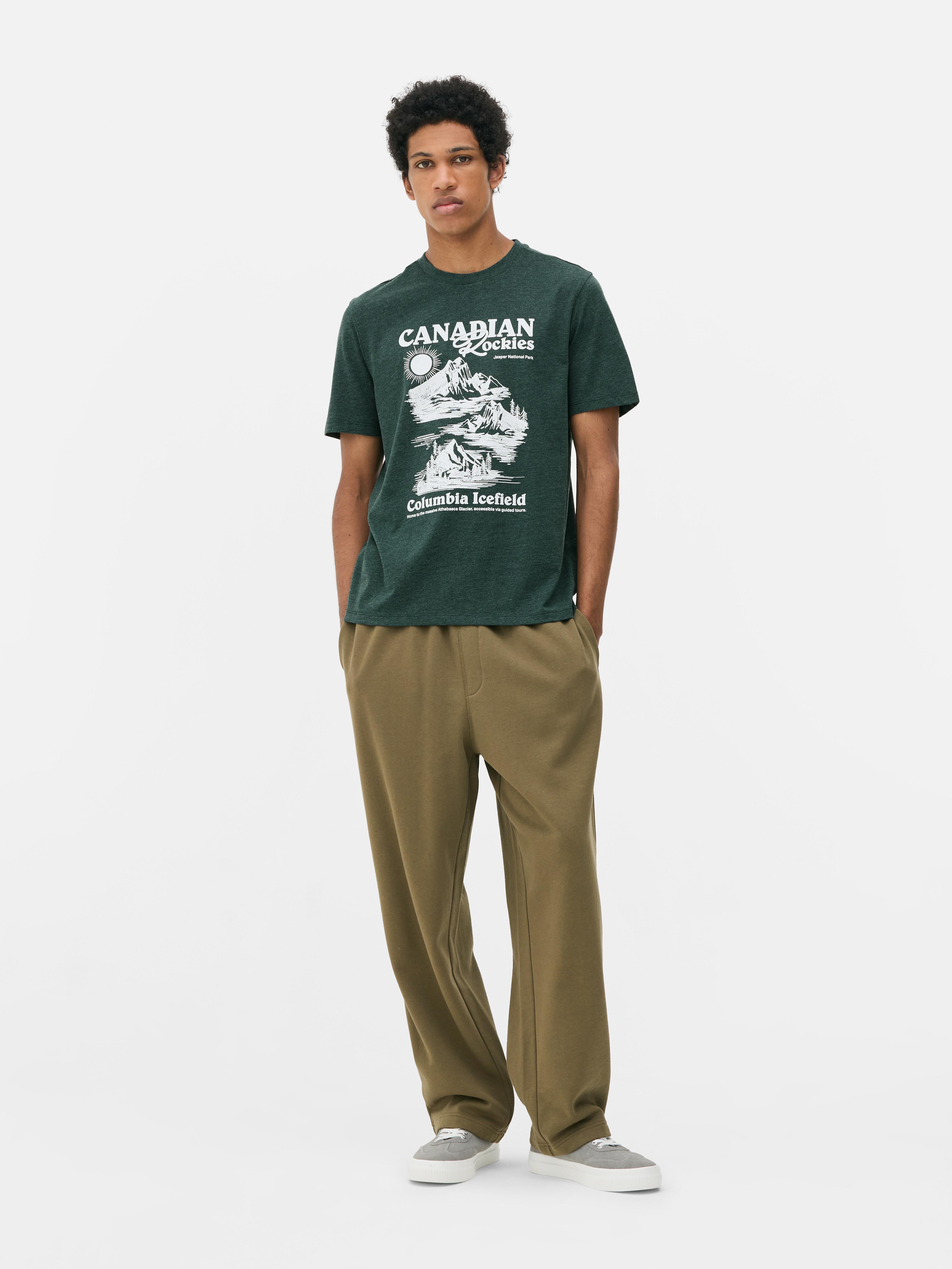 Canadian Rockies Short-Sleeve T-Shirt - Green