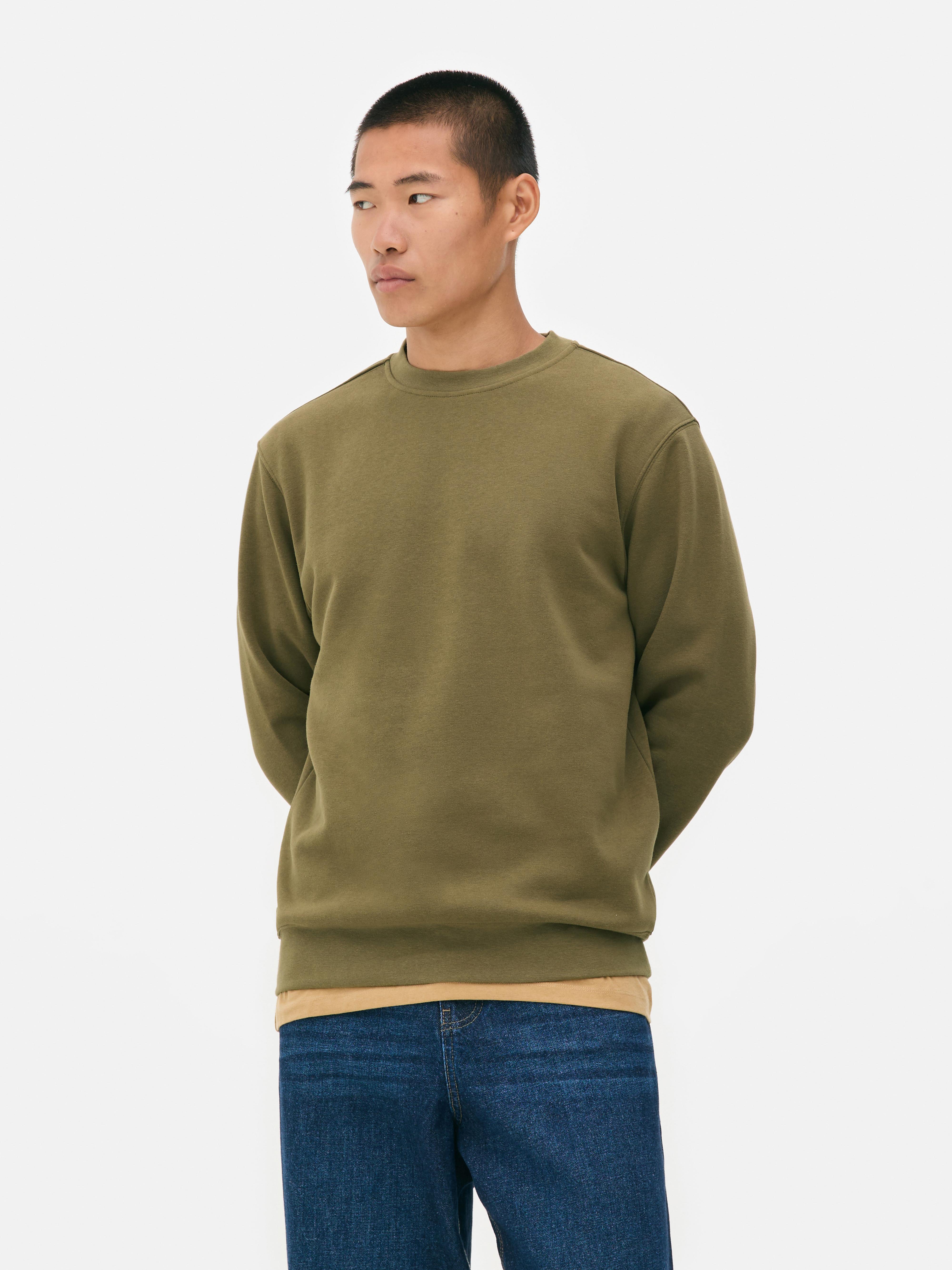 Essential Crew Sweatshirt - Olive