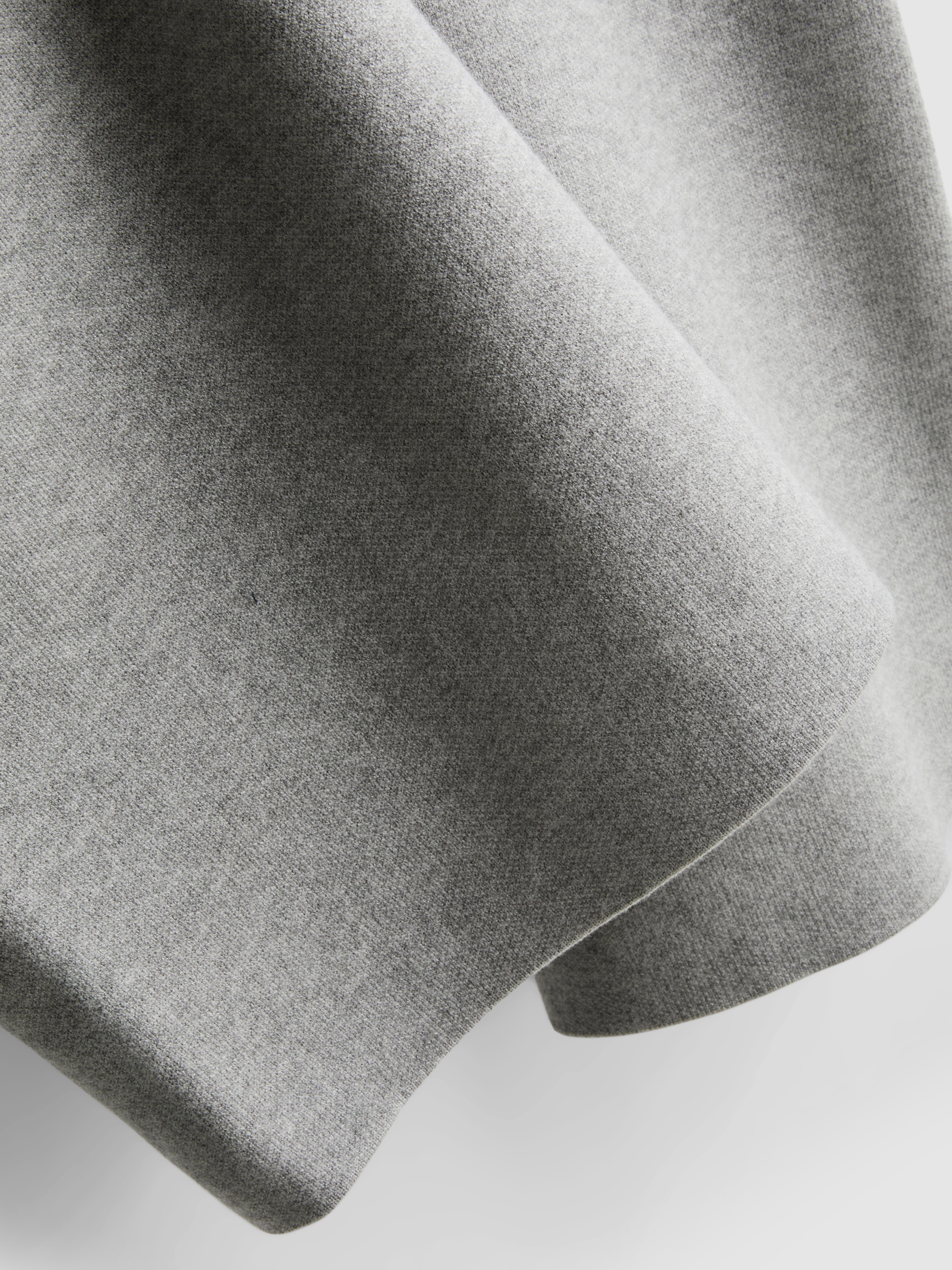 Compact Knit Wide Leg Leggings - Gray