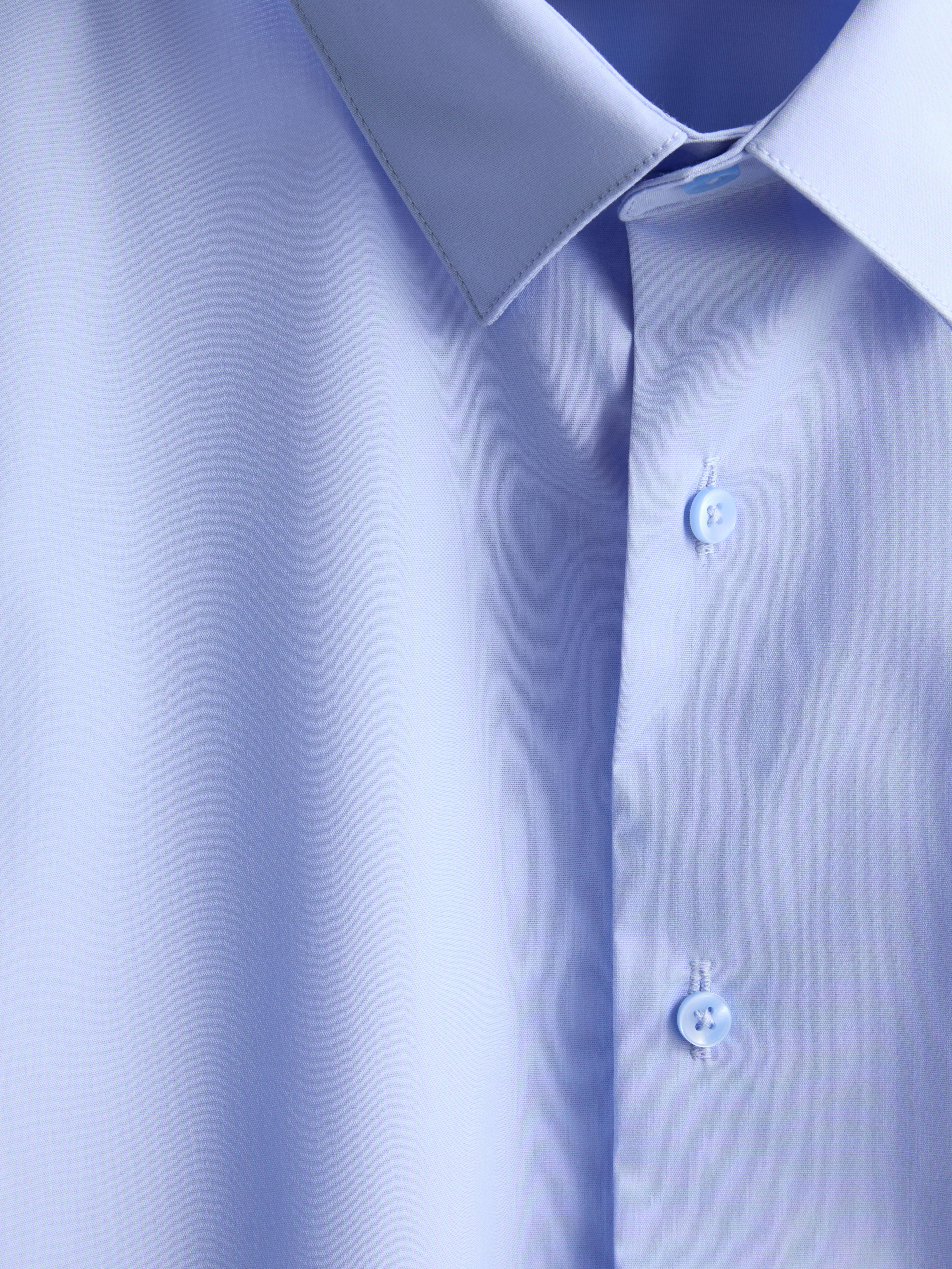 Stretch Regular Fit Shirt - Blue