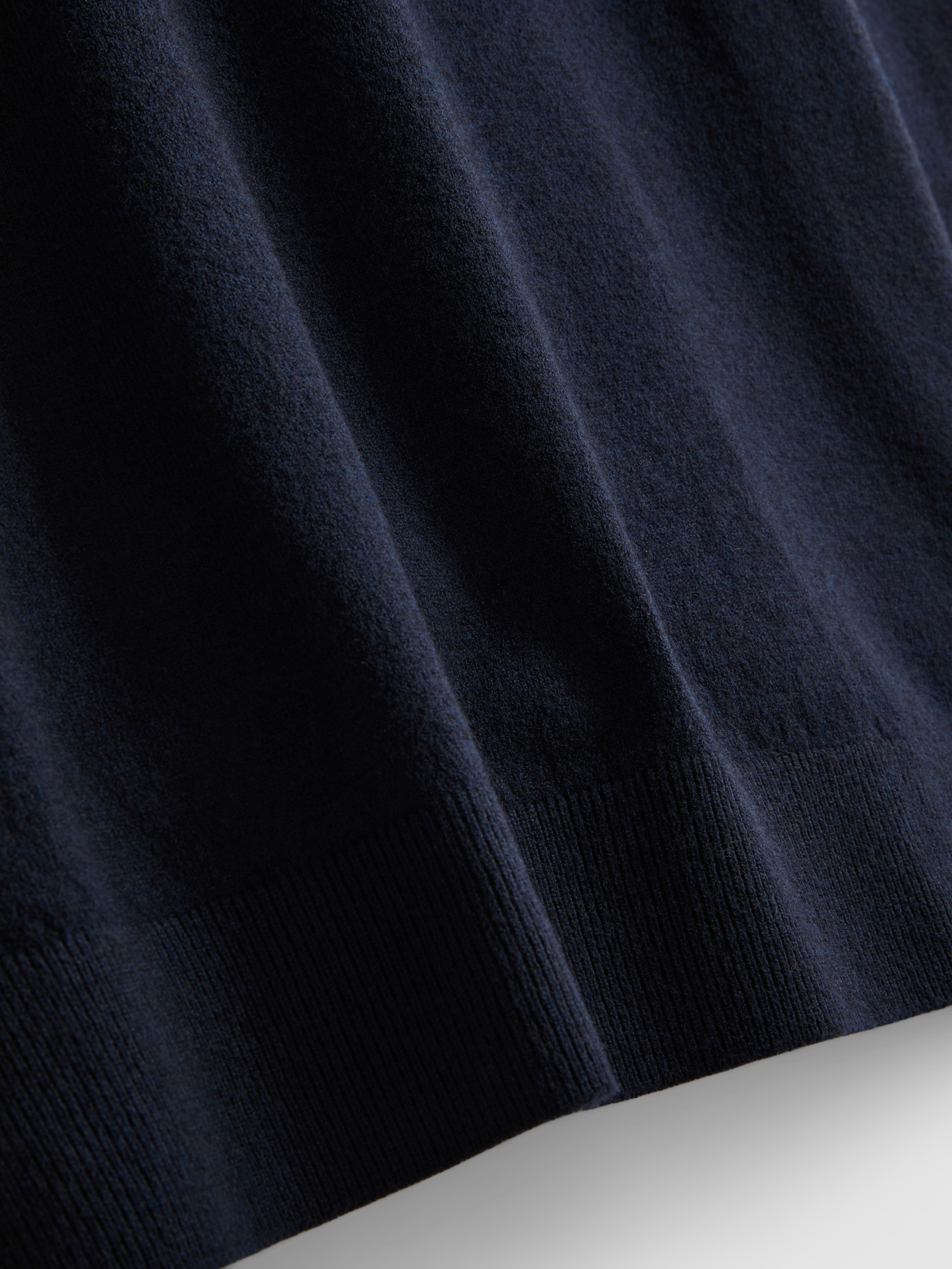 Crew Neck Sweater - Navy