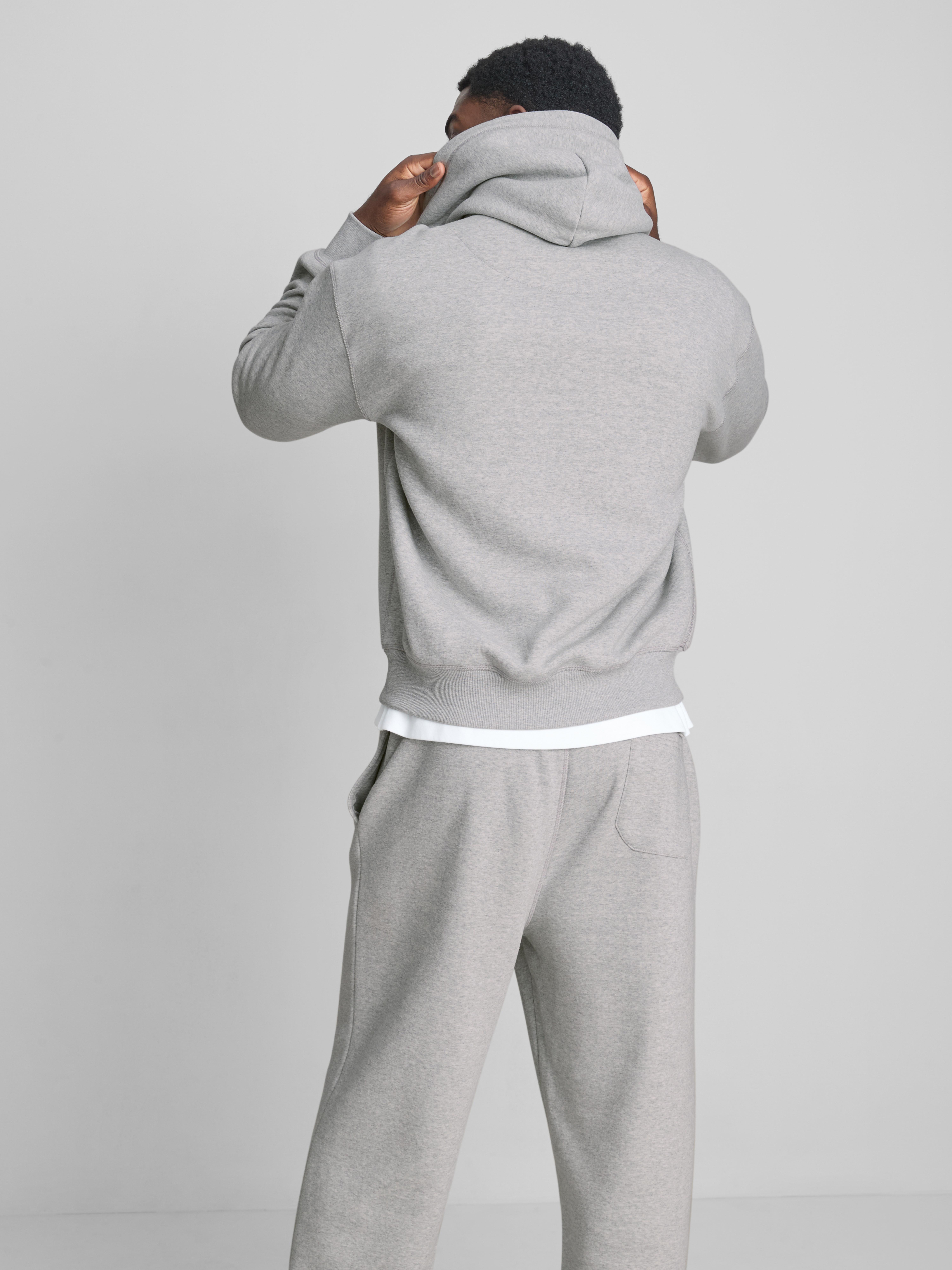 Oversized Pullover Hoodie - Gray