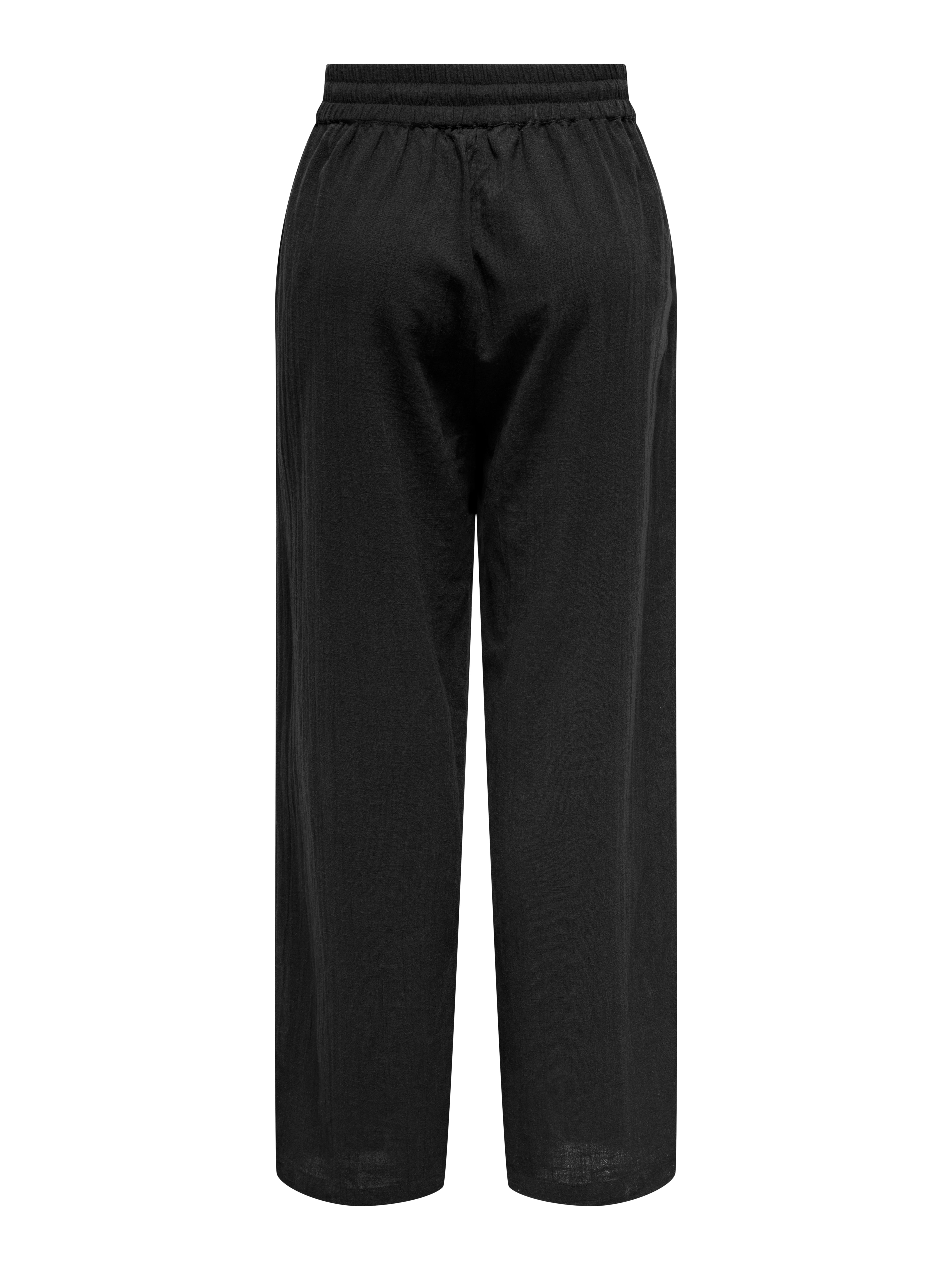 ONLTIZANA Regular Fit Trousers Black