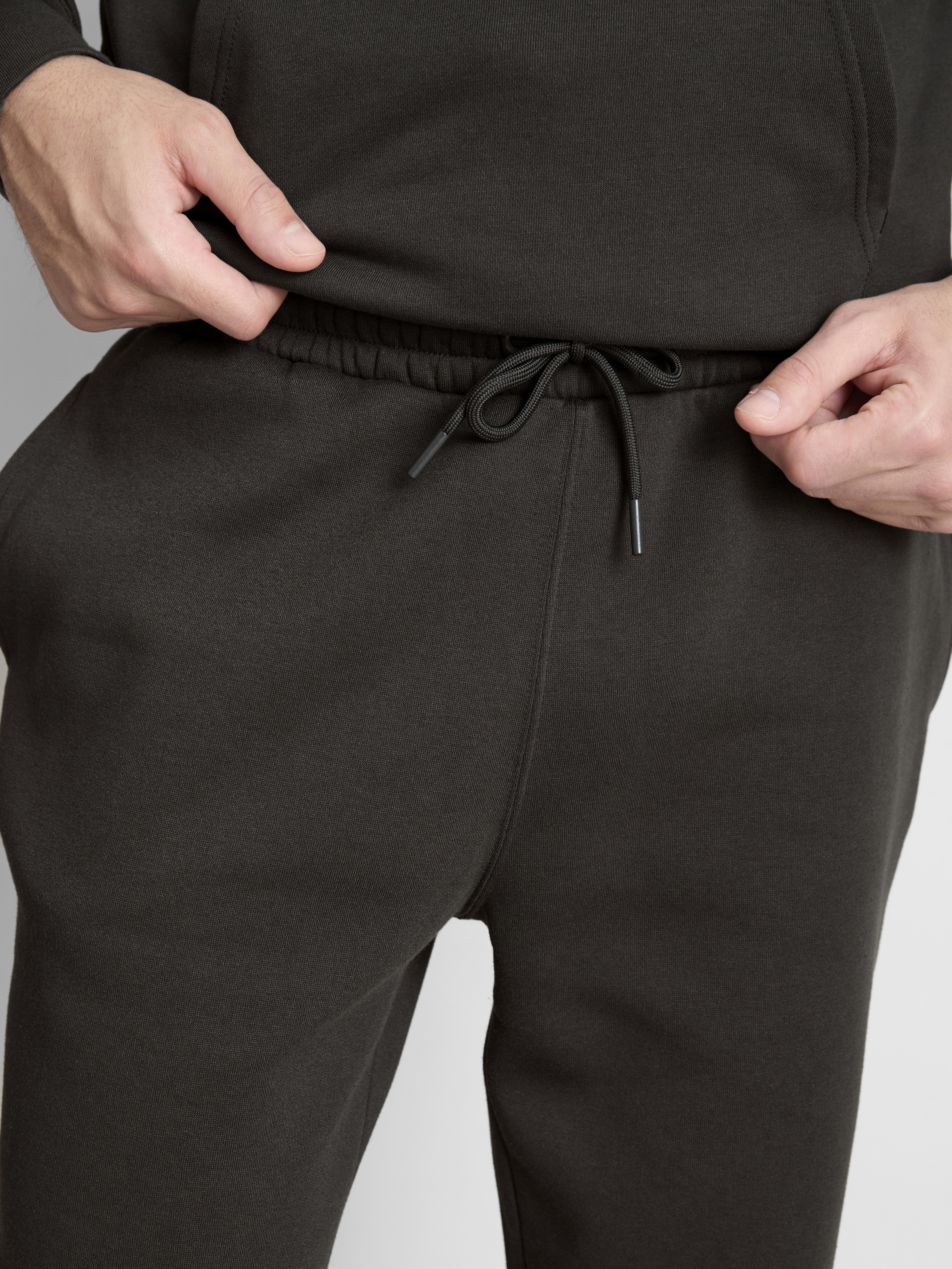 Essential Drawstring Joggers - Charcoal