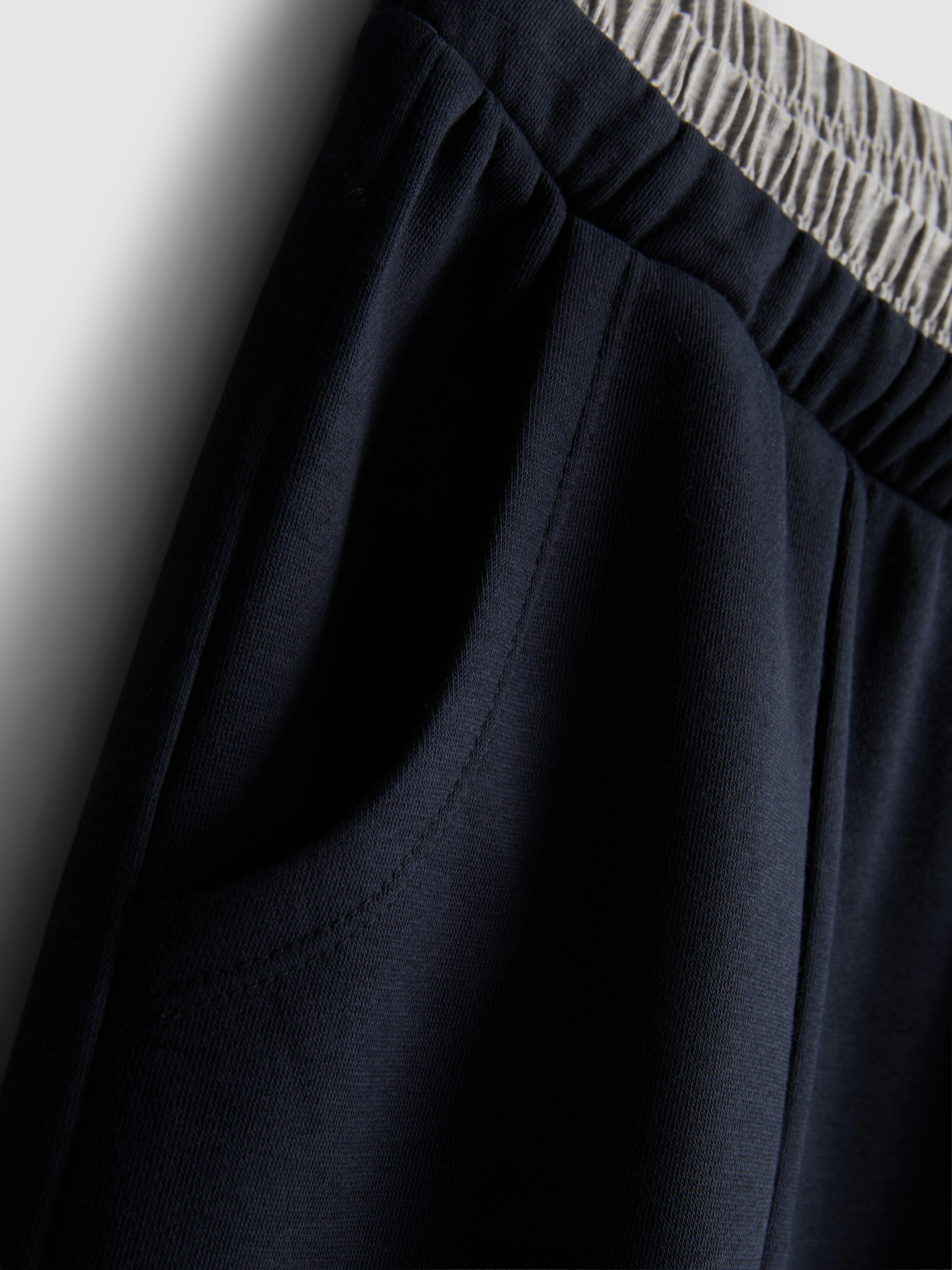 The Primark Scene | Double Waistband Barrel Leg Joggers - Navy