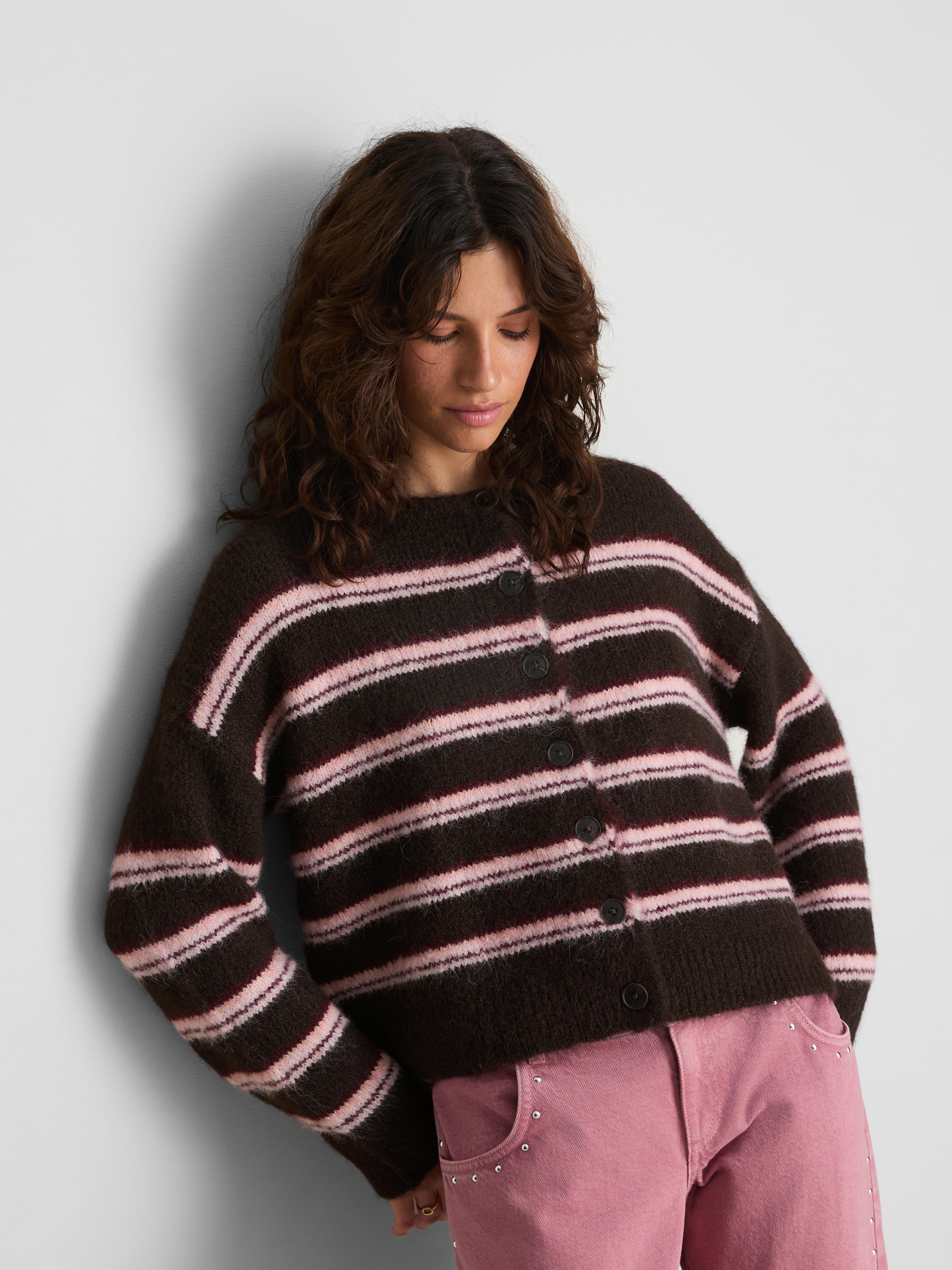 The Primark Scene | Boxy Knitted Cardigan - Multi