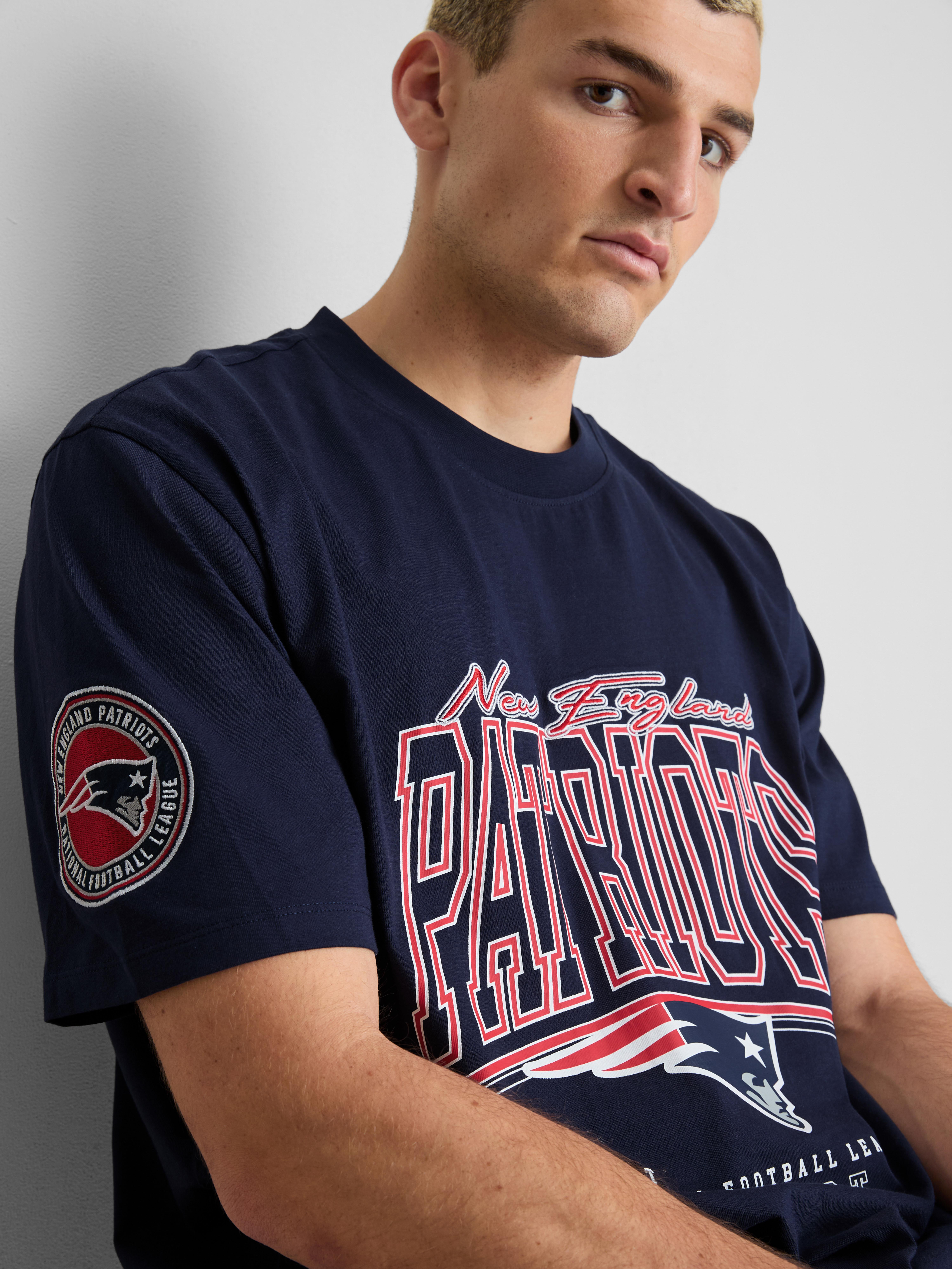 NFL New England Patriots Graphic T-Shirt - Navy