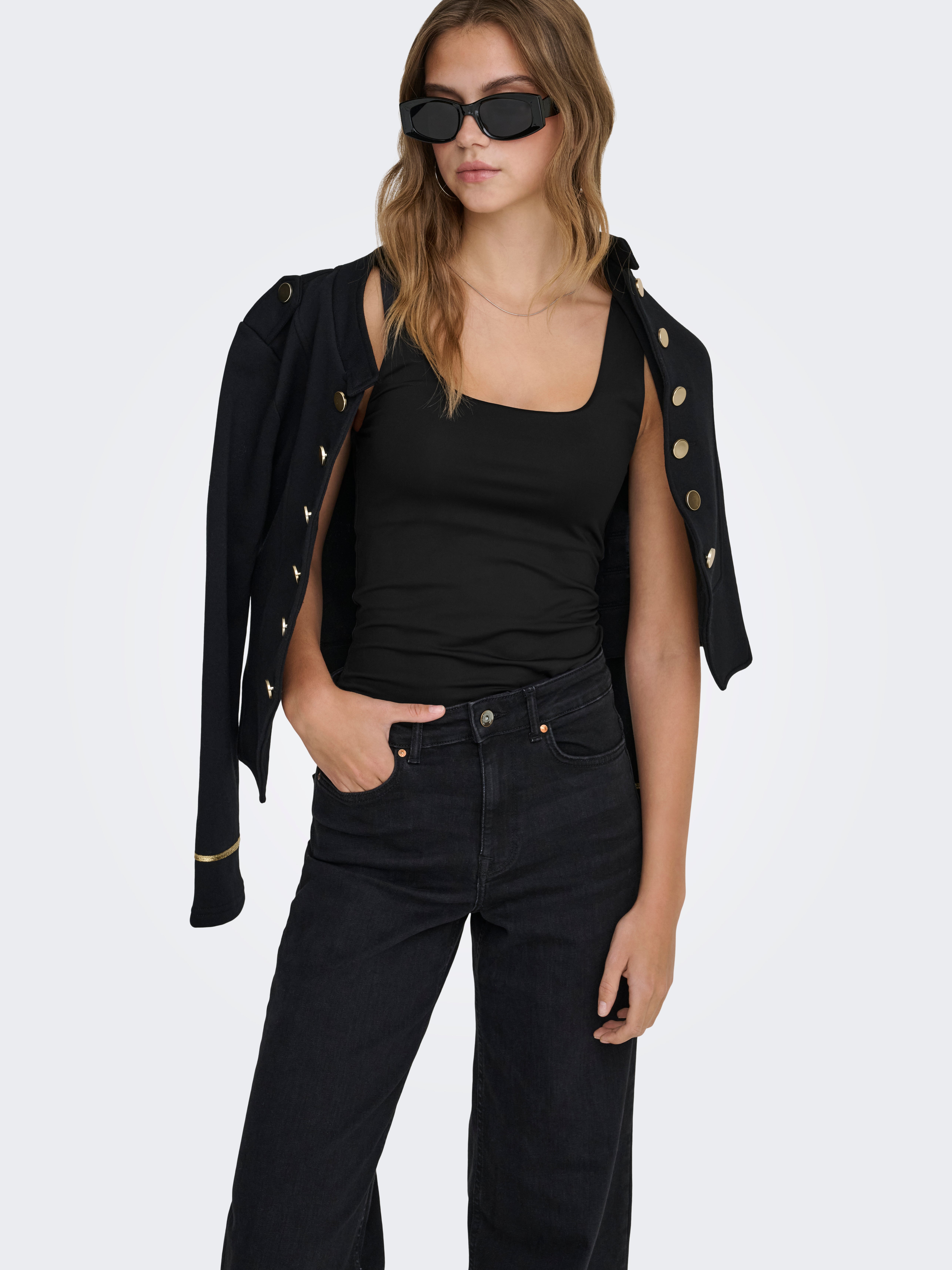ONLEA Tank top Black