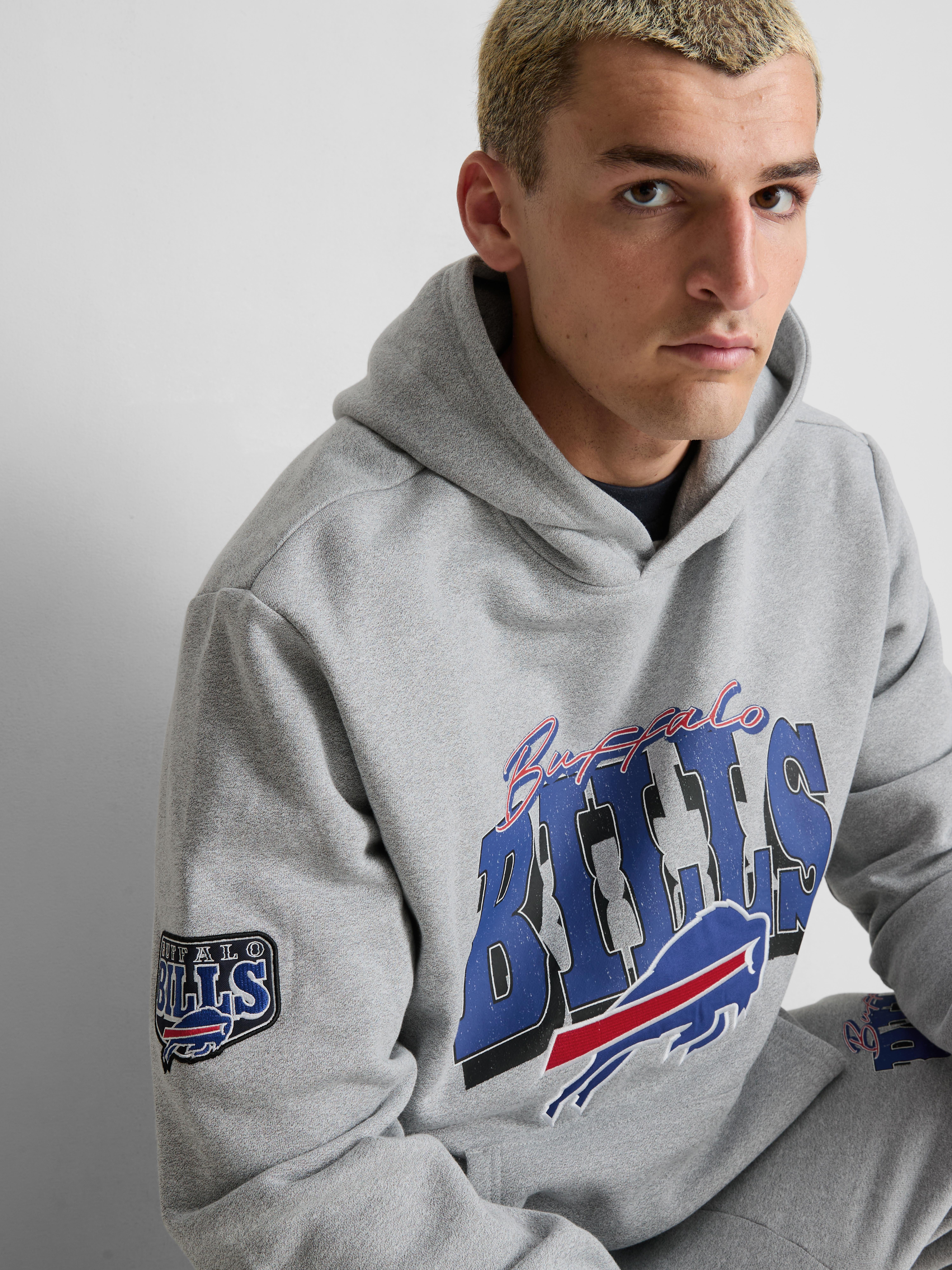 NFL Buffalo Bills Graphic Hoodie - Gray