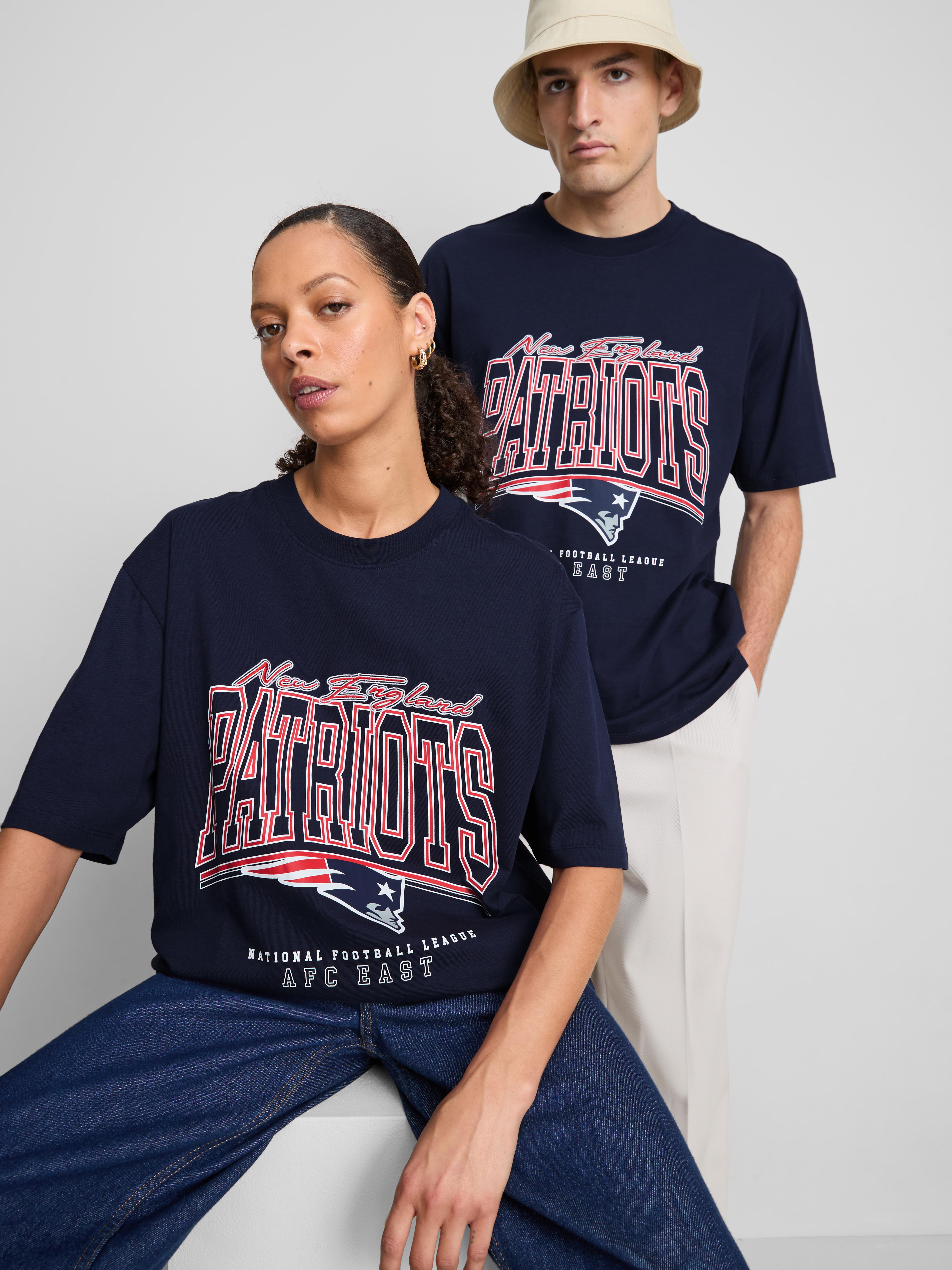 NFL New England Patriots Graphic T-Shirt - Navy