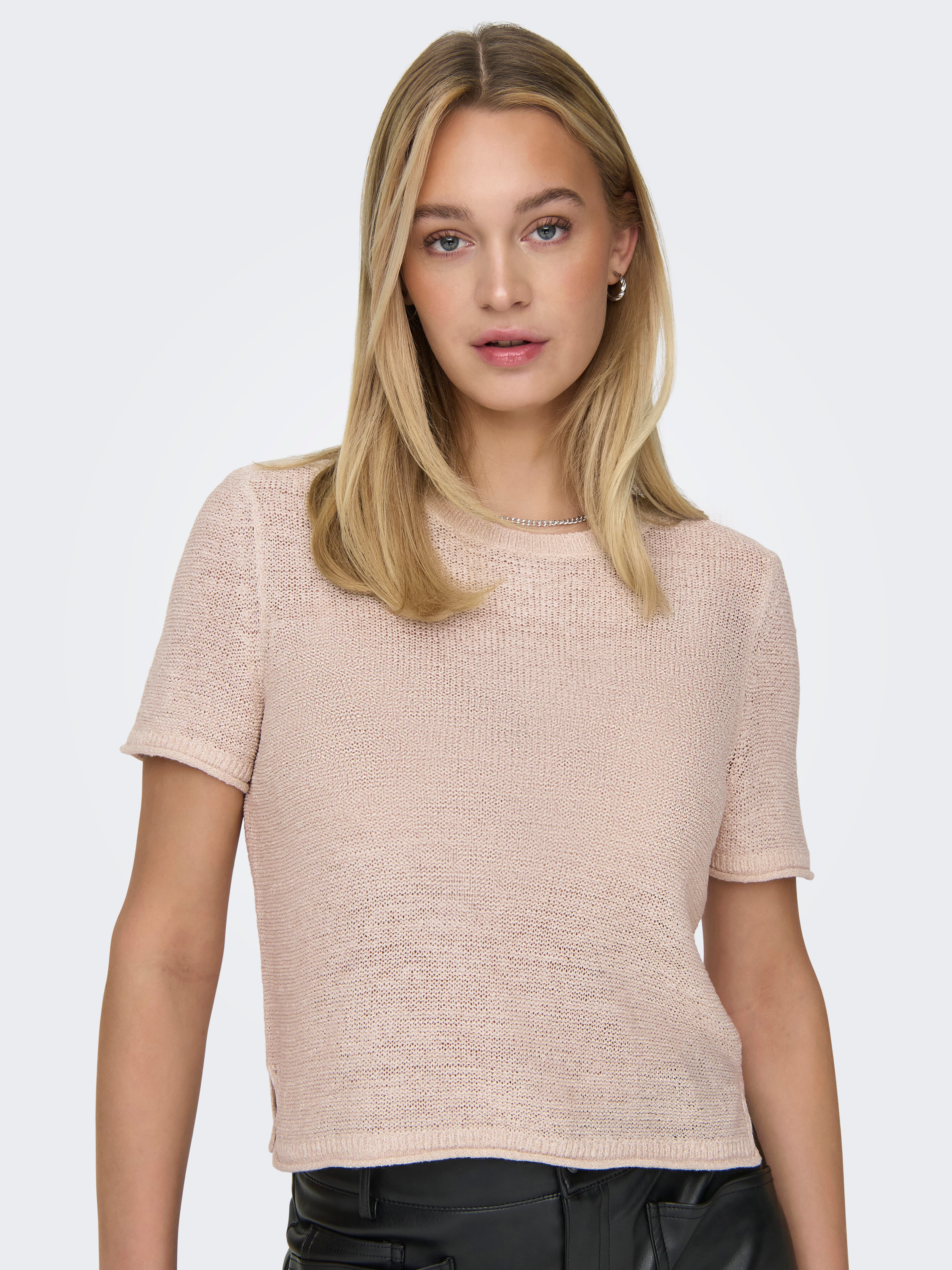 ONLSUNNY Knitted top Pumice Stone