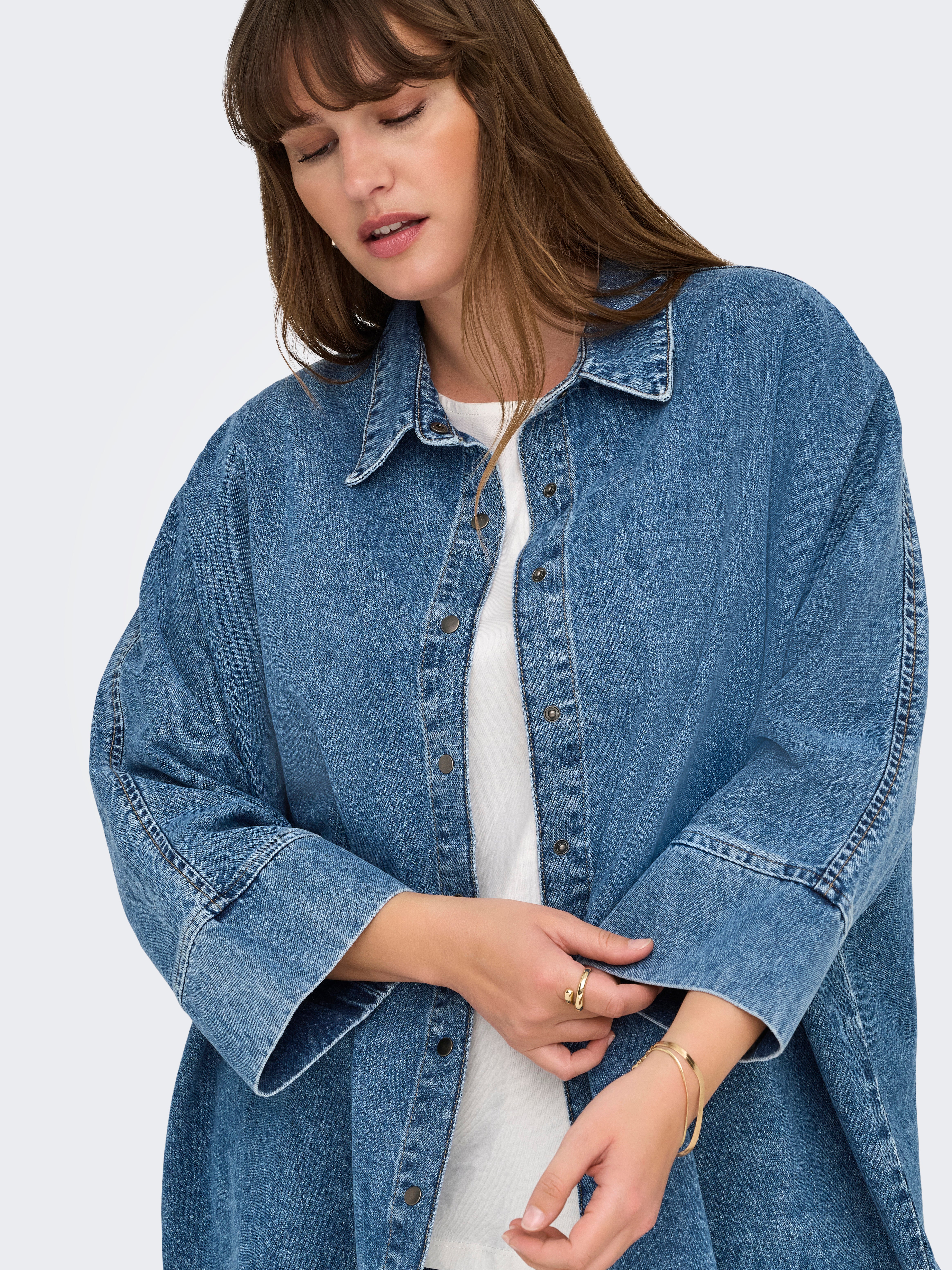 CARGRACE Denim shirt Medium Blue Denim