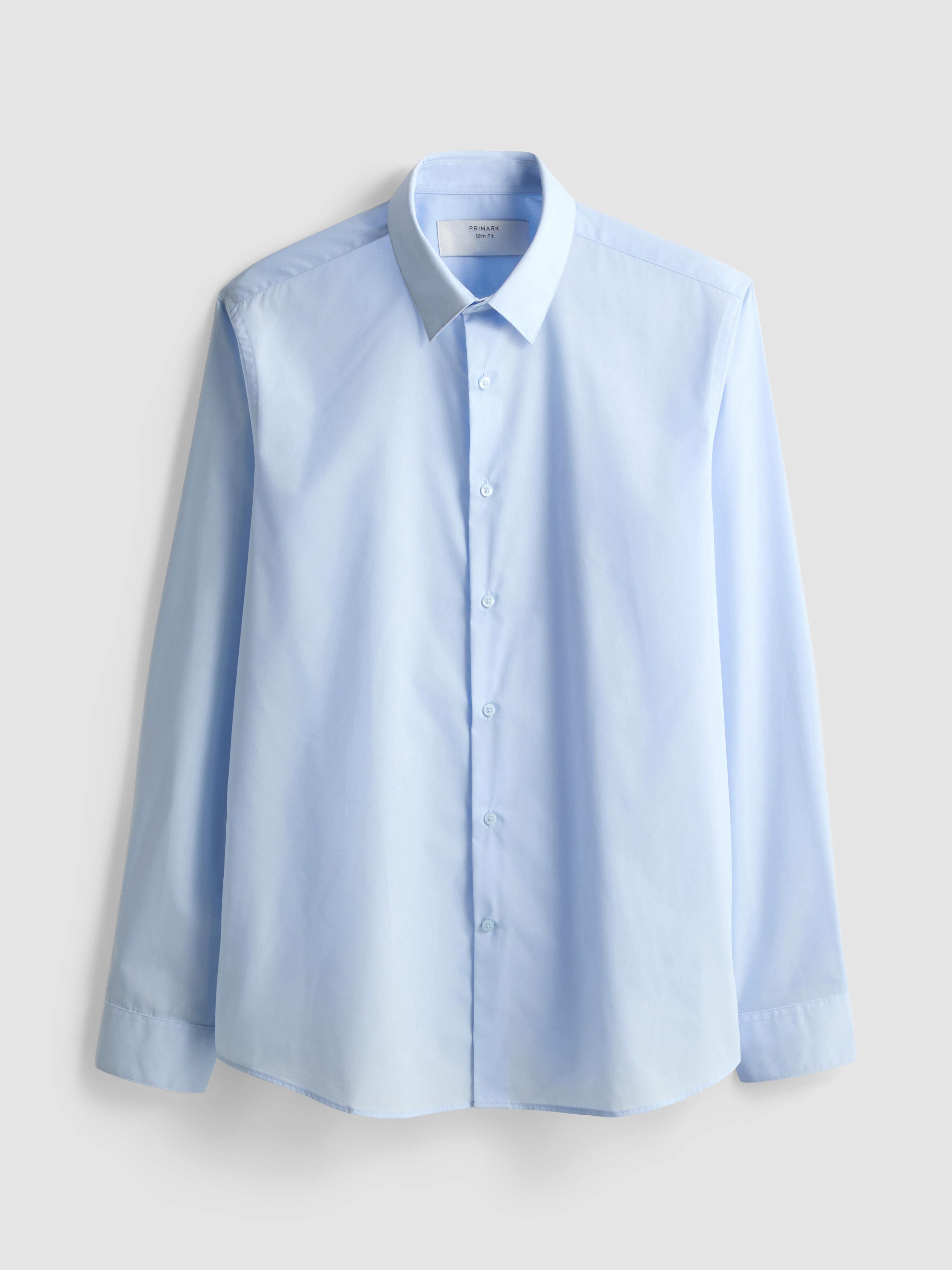 Slim-Fit Formal Shirt - Blue