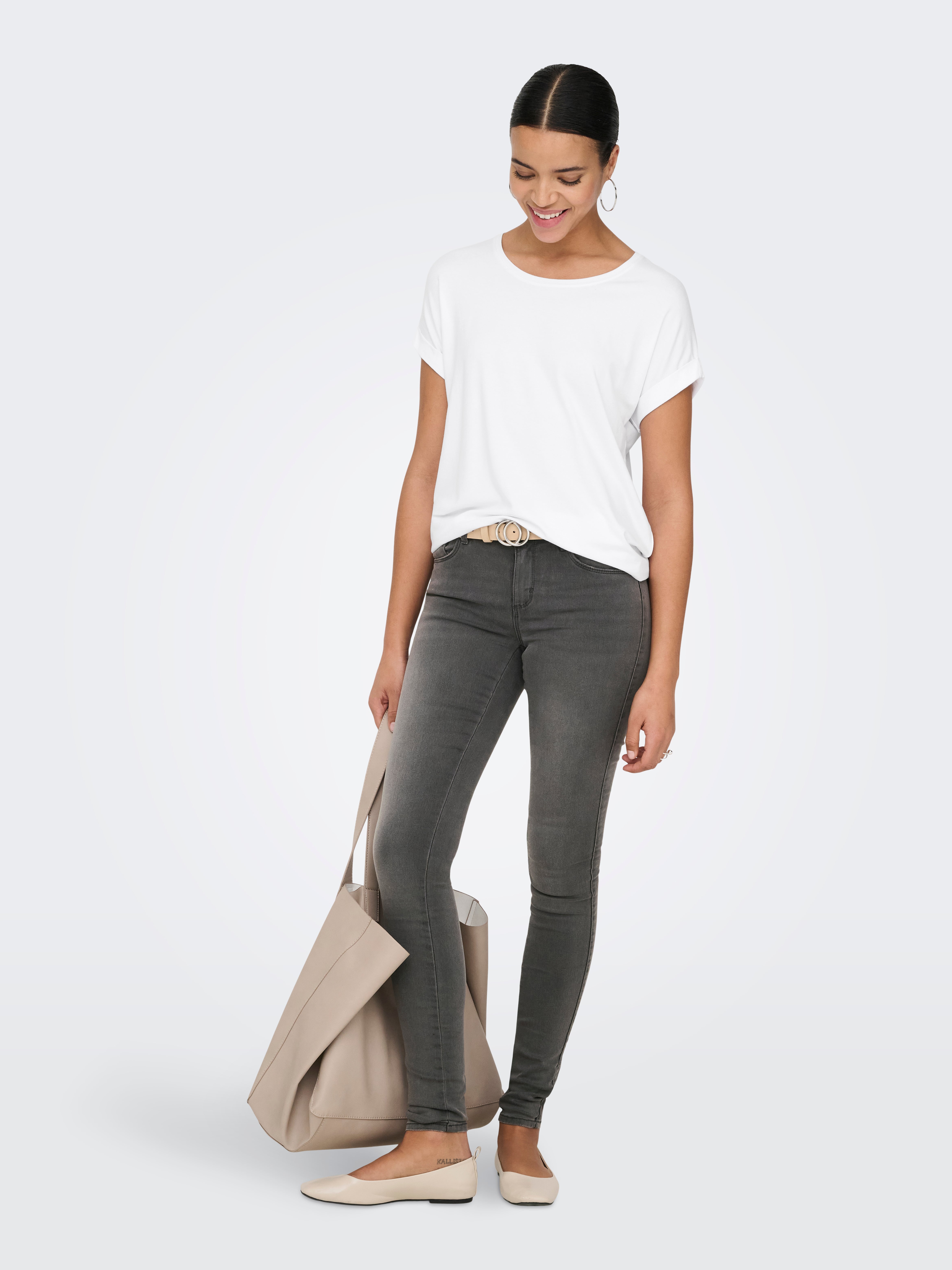 ONLMOSTER Top White