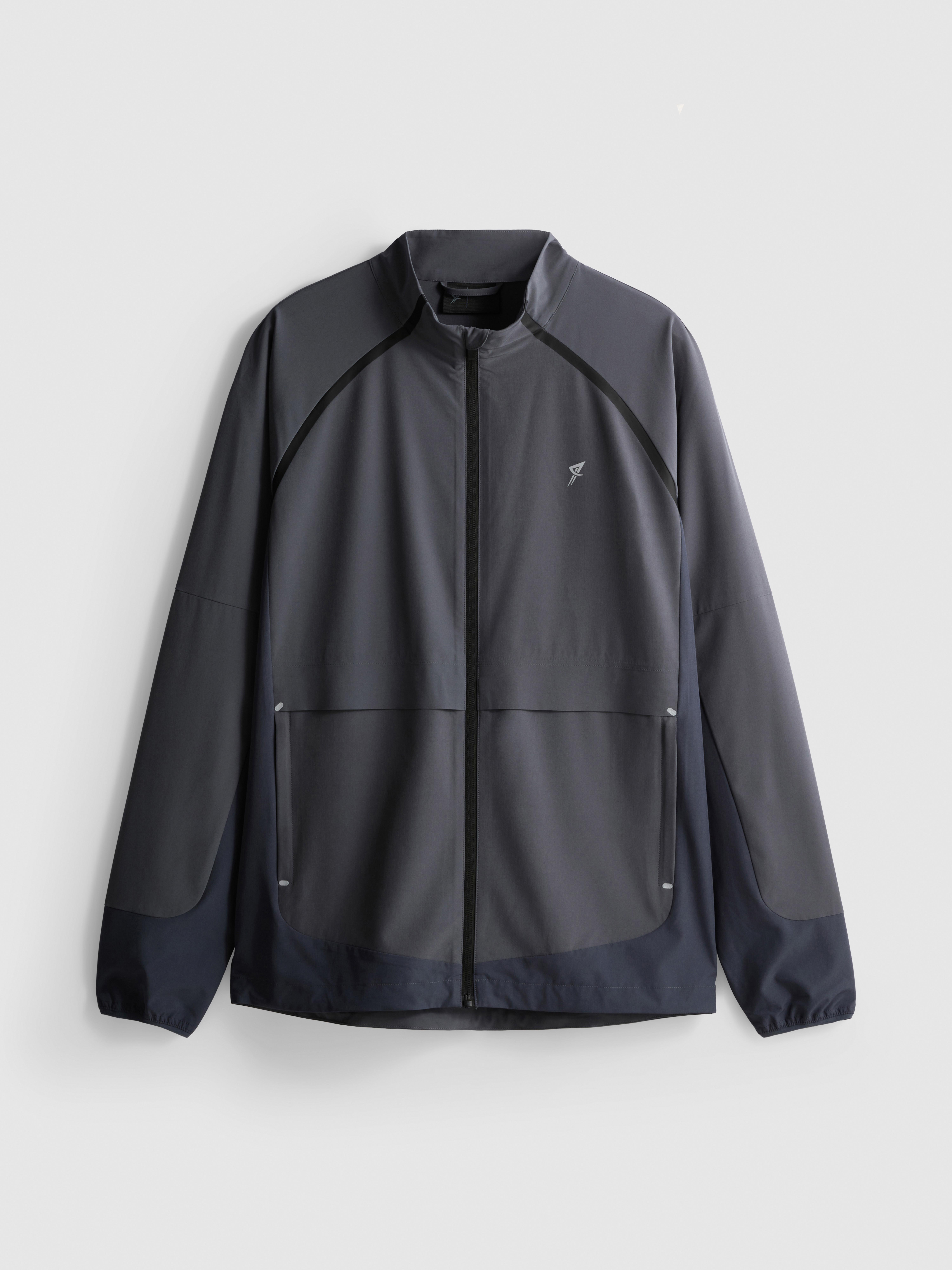 Zip-Up Active Jacket - Blue