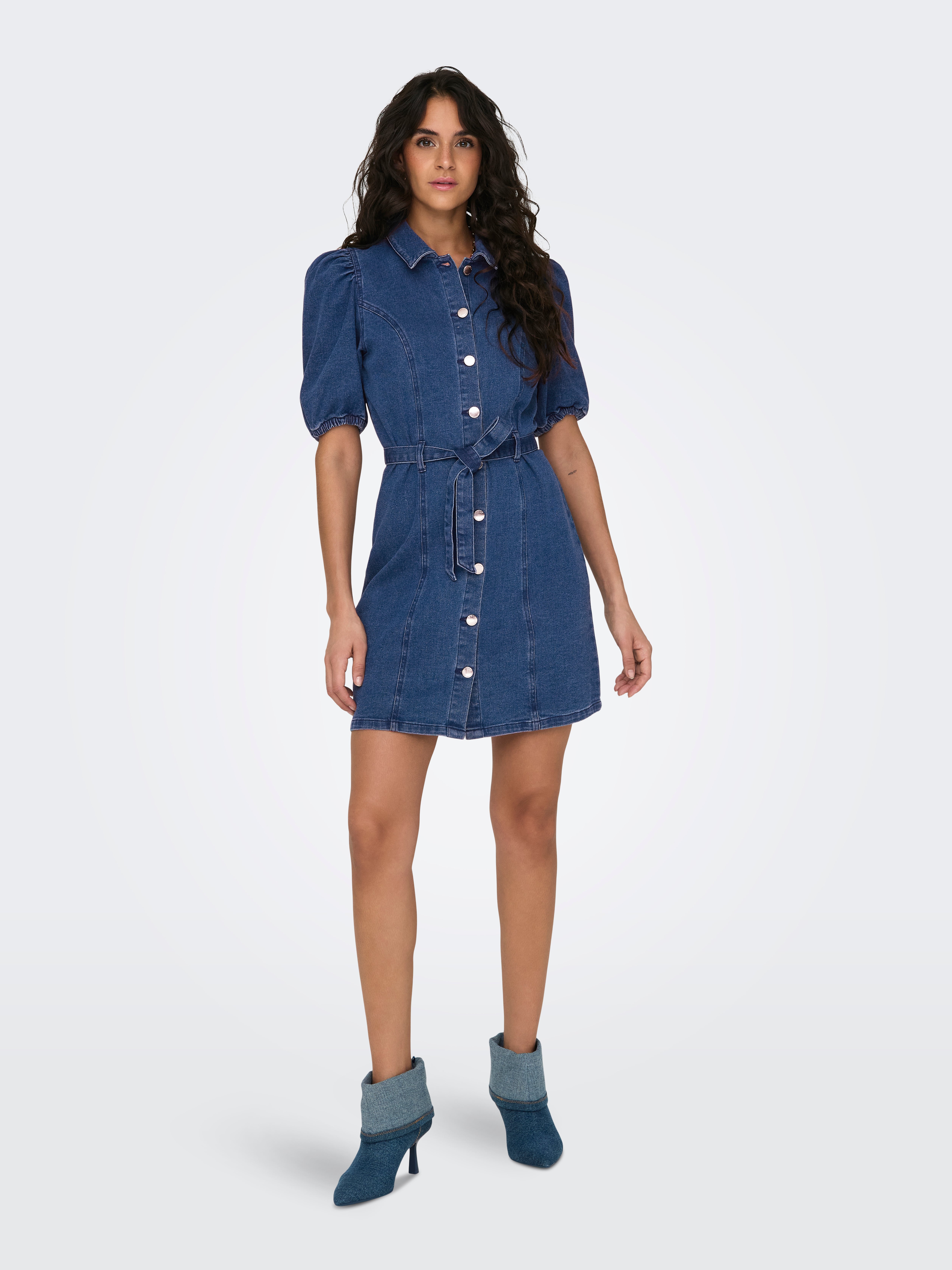 ONLVIBBE Short dress Medium Blue Denim