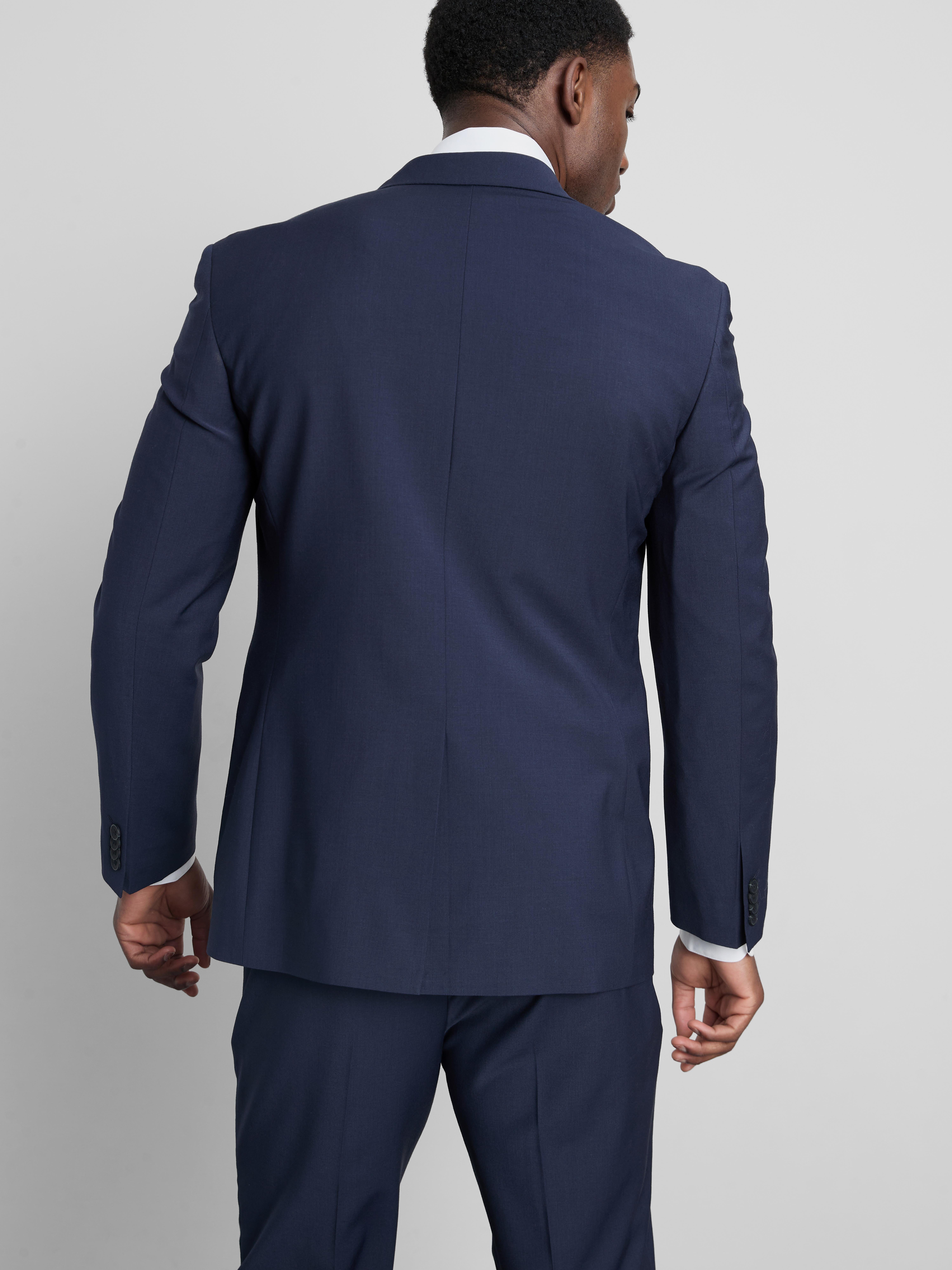 Regular Fit Suit Jacket - Navy