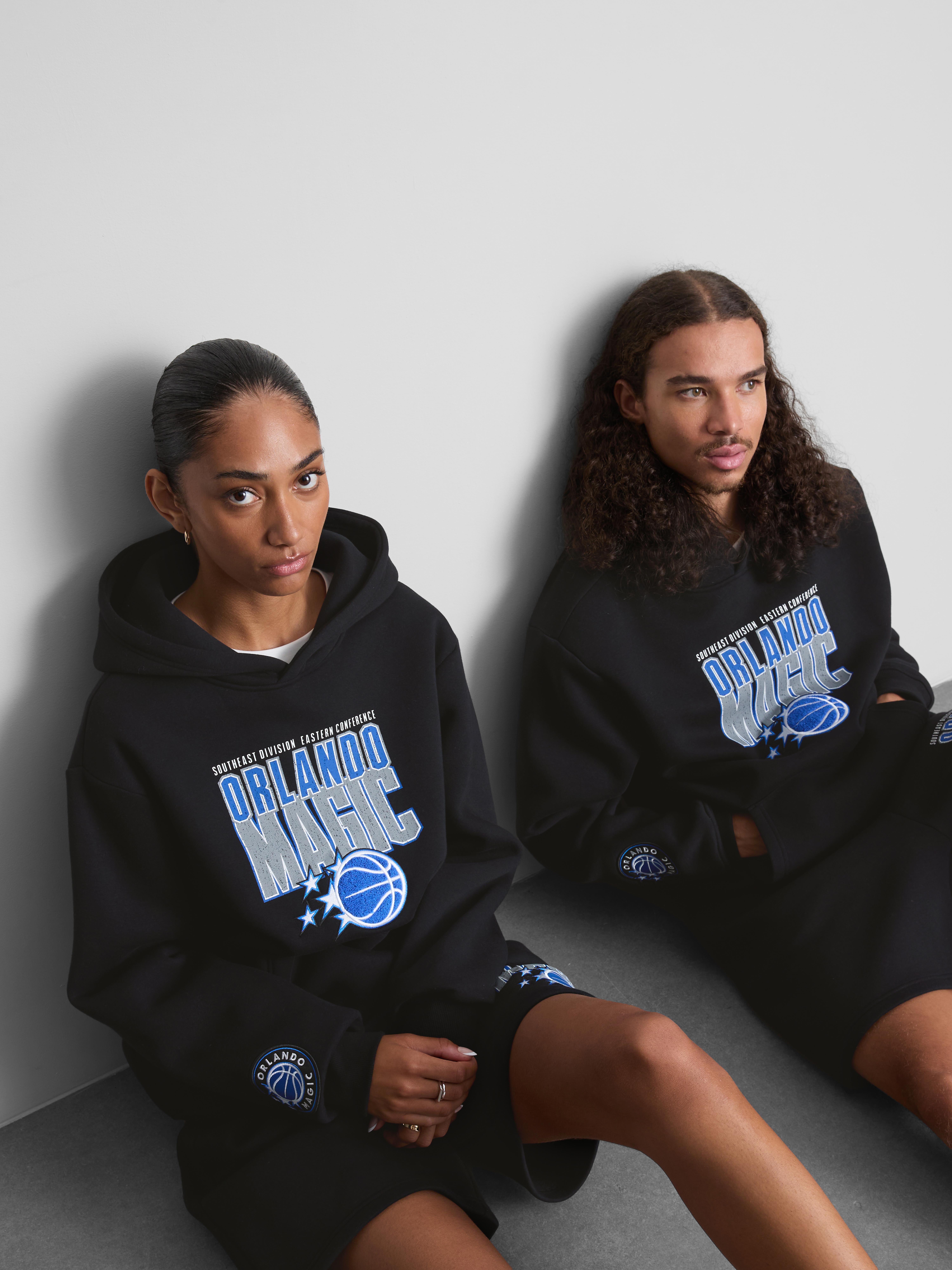 NBA Orlando Magic Cotton Rich Hoodie - Black